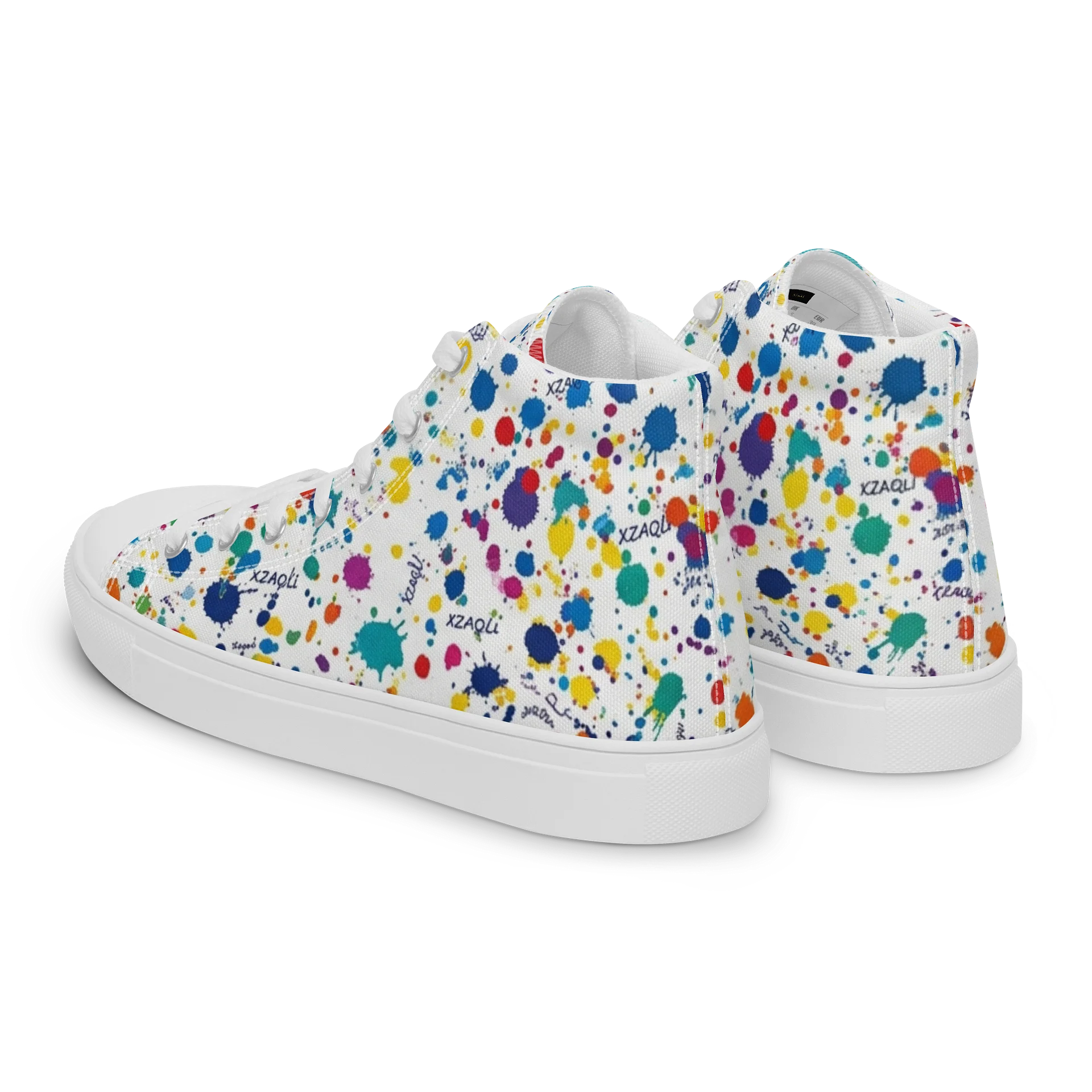 XZAQLI Women's DripStream Canvas High-Tops product image (8)