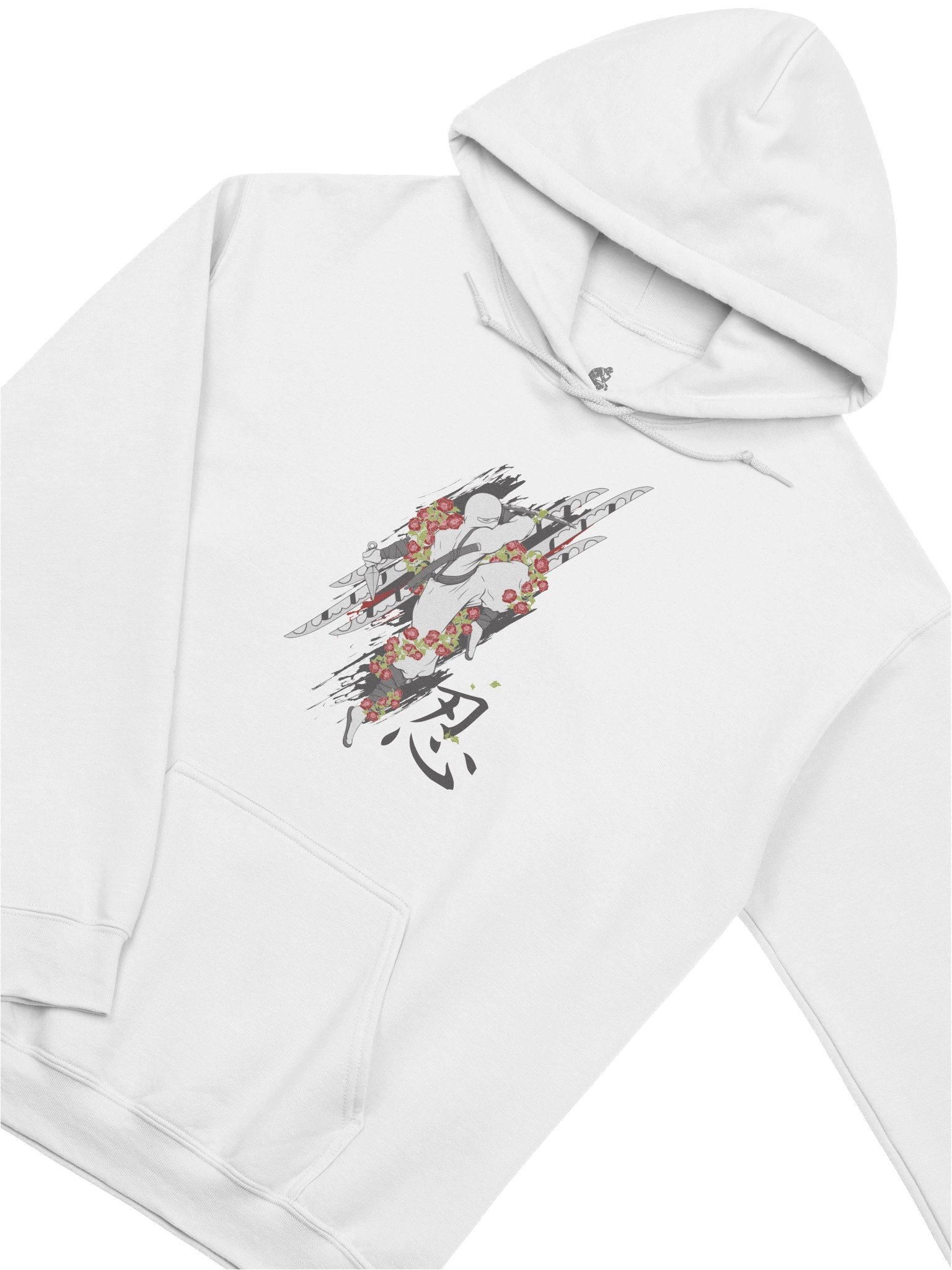 "Ninja White" Hoodie product image (3)