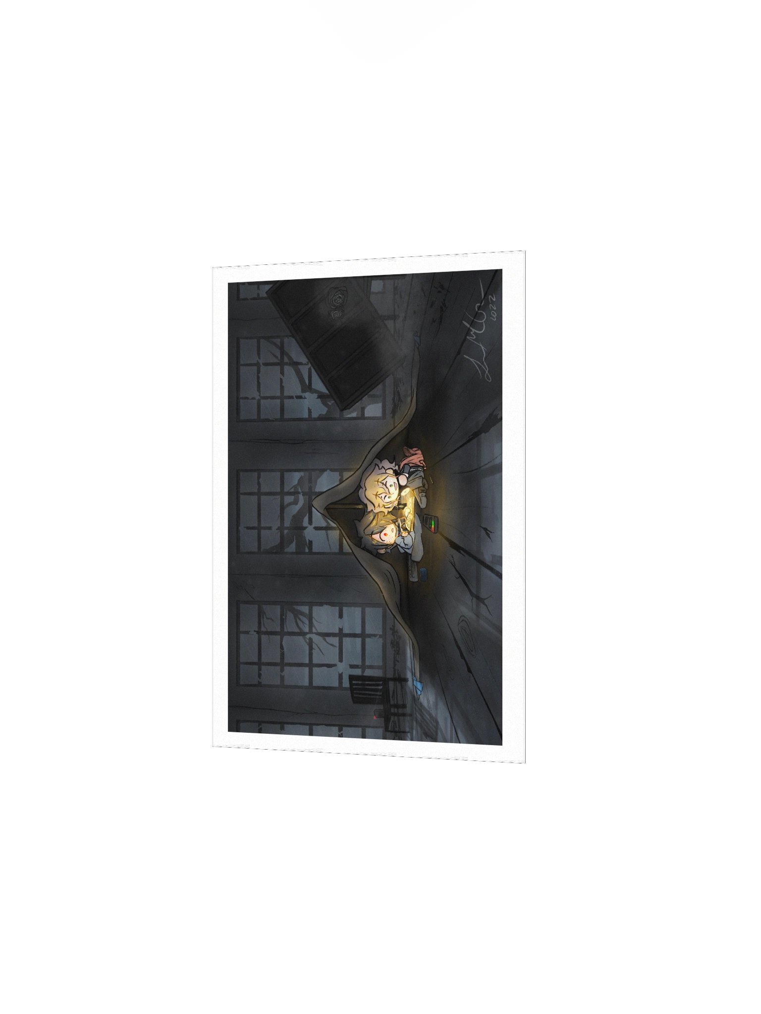 Haunted House Campsite Print product image (3)