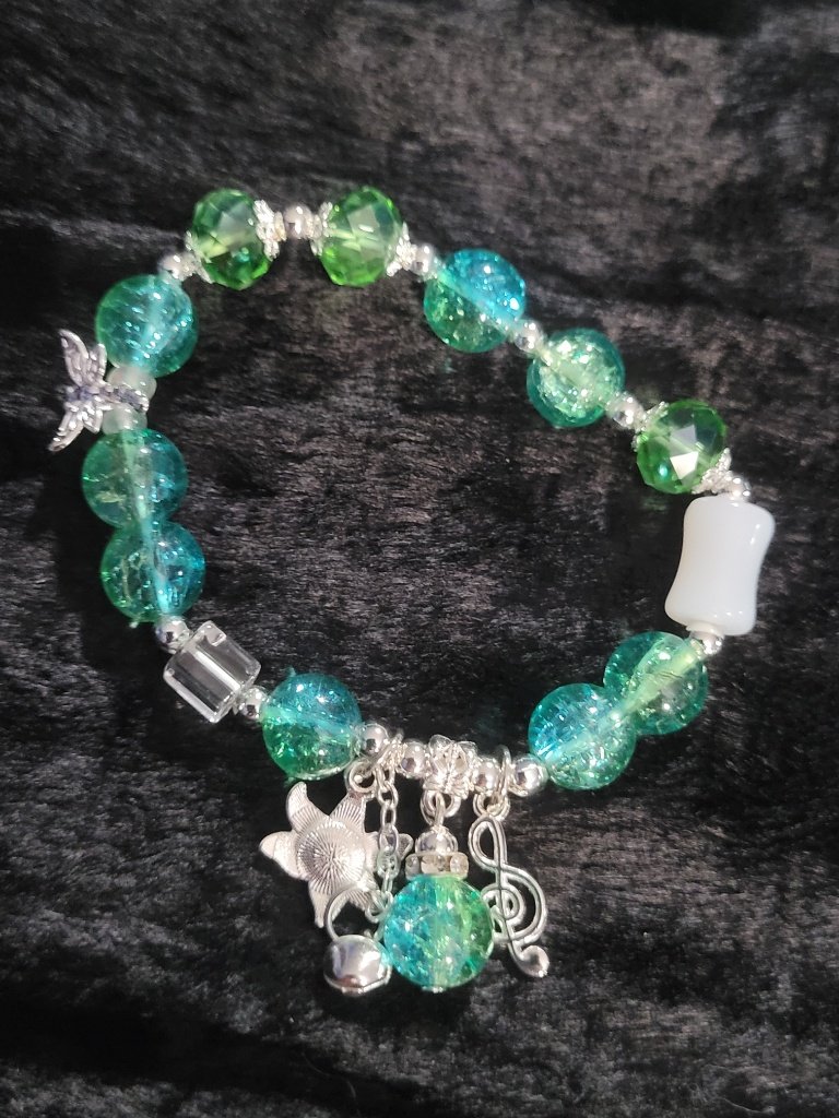 Whimsical Charm & Gemstone Bracelet Collection (Coco) product image (1)