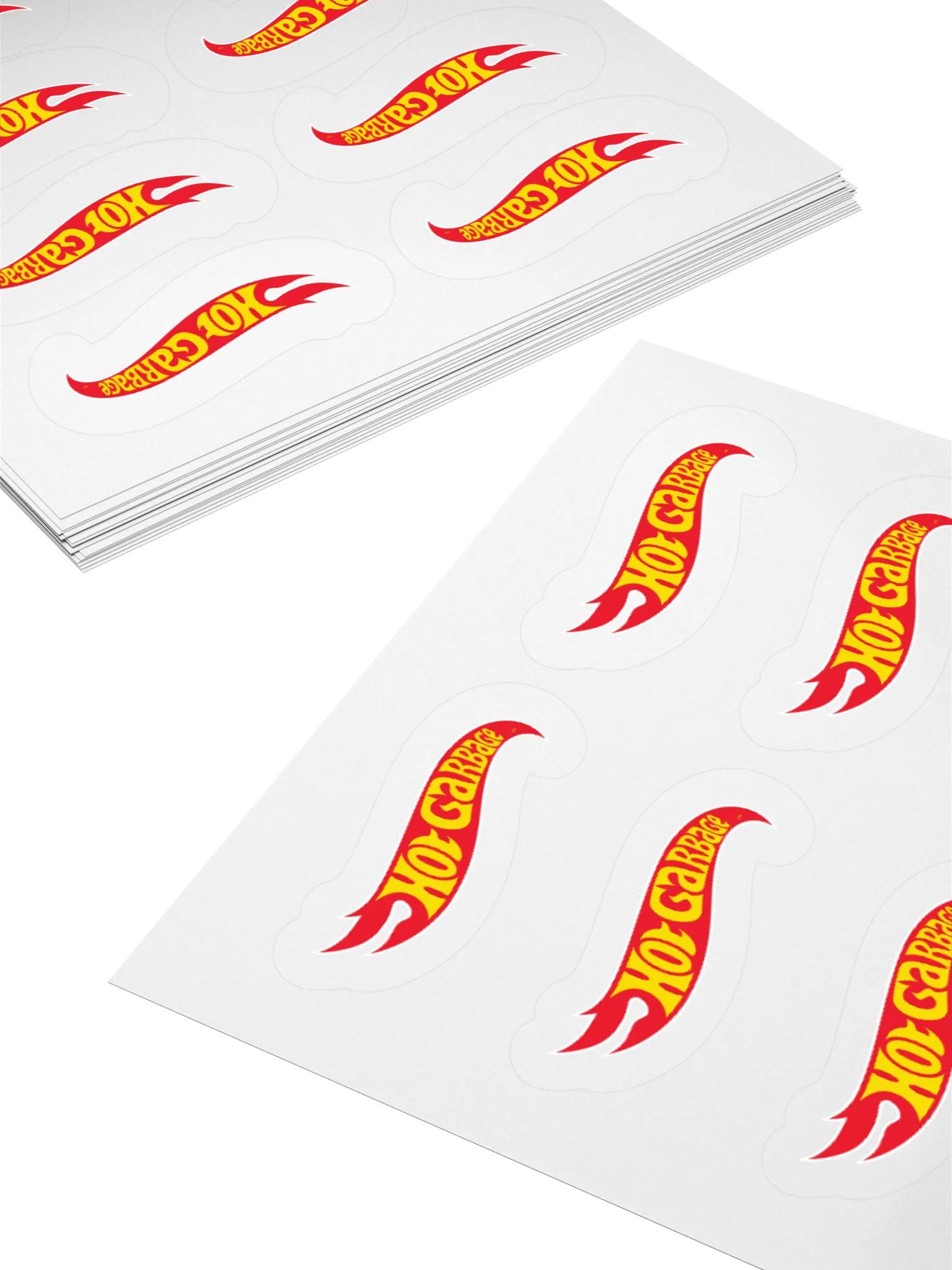 HOT GARBAGE STICKERS (8-PACK) product image (4)