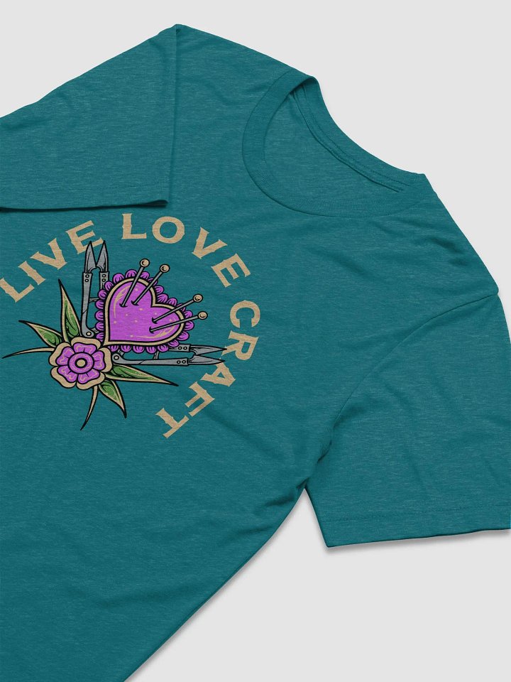 Live Love Craft Unisex Tee product image (2)