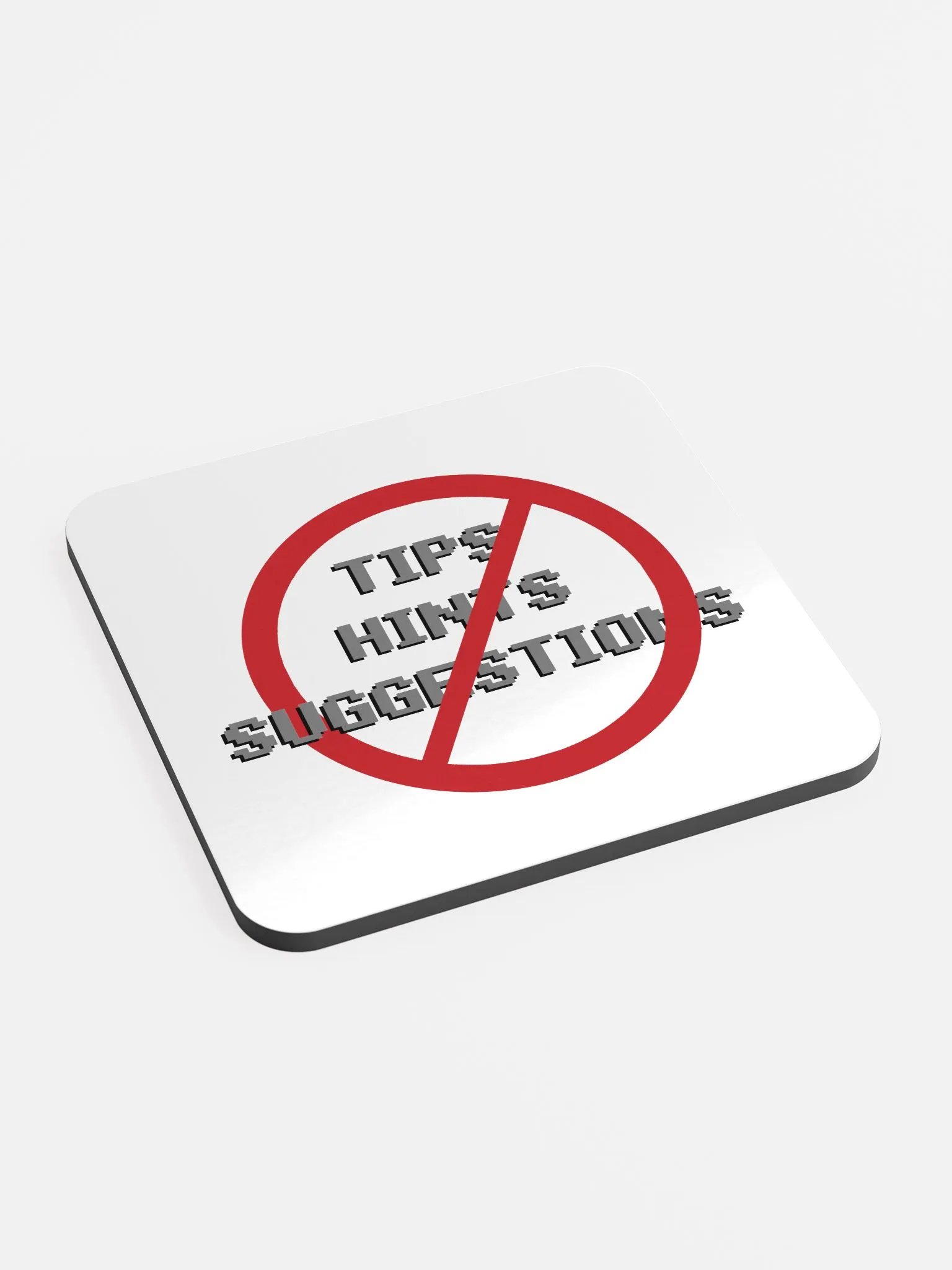 No Hints Coaster product image (2)