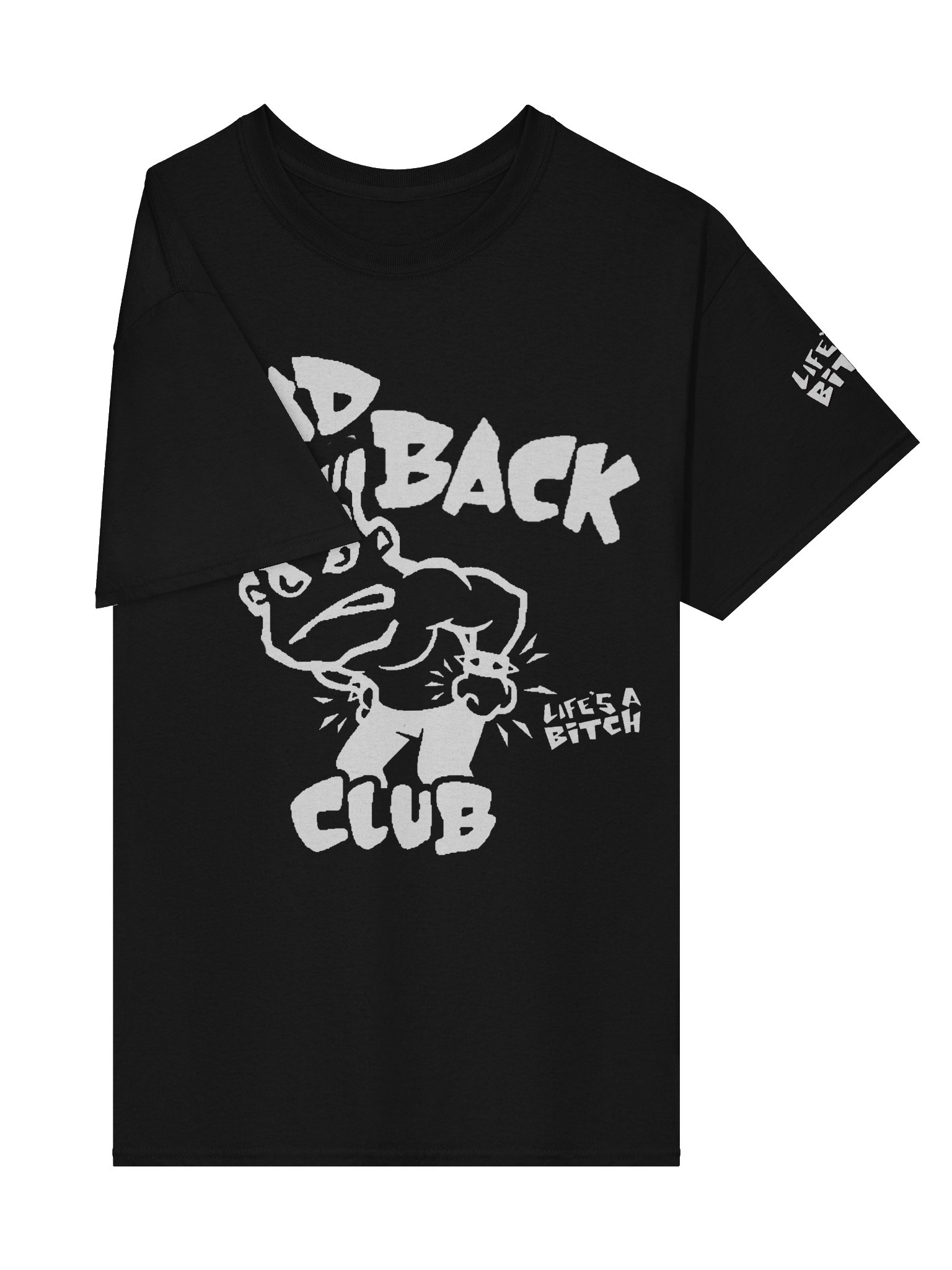 Bad Back Club - Black T Shirt product image (4)