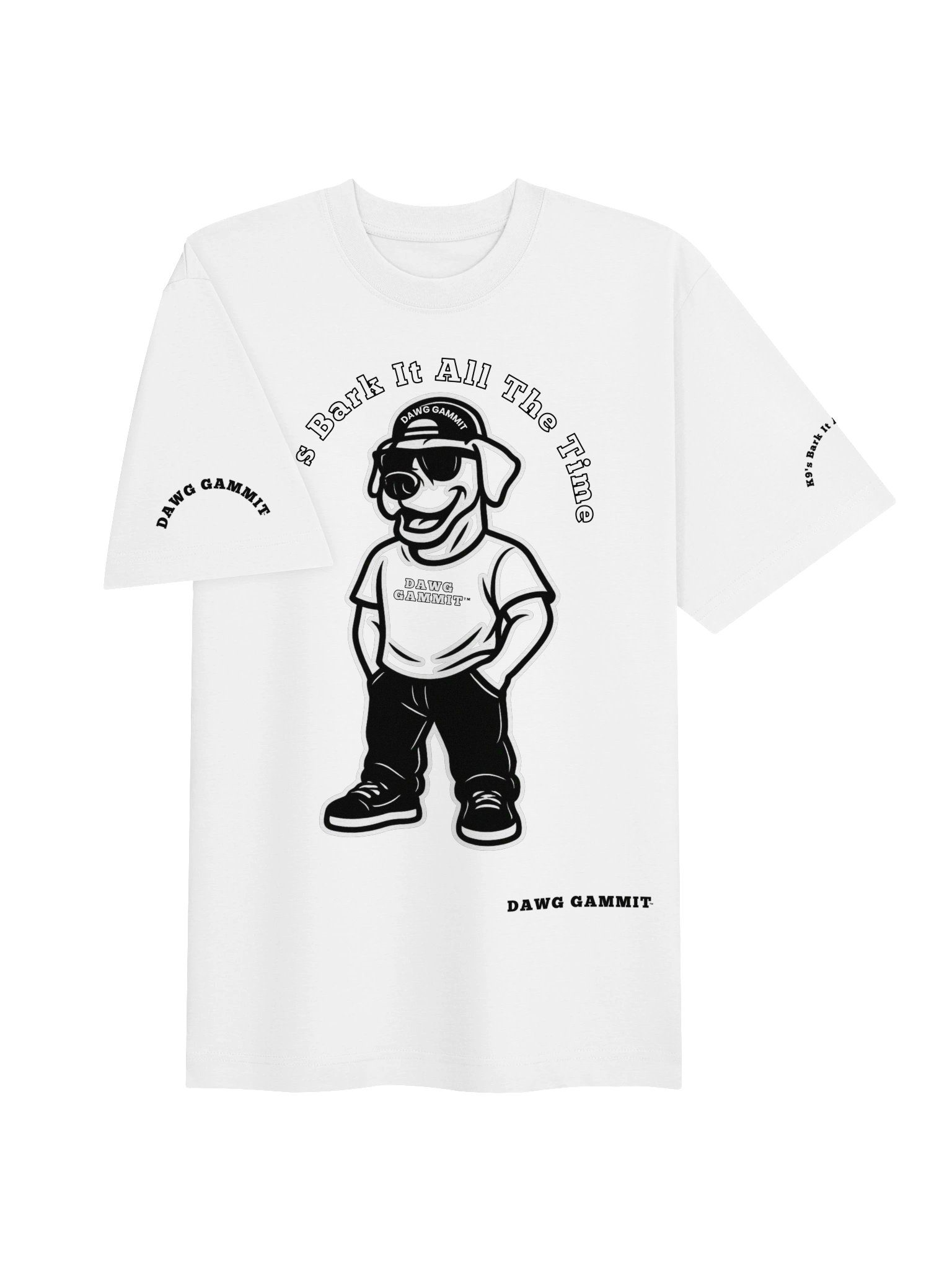 DAWG GAMMIT Great Dane Heavy T-shirt product image (3)
