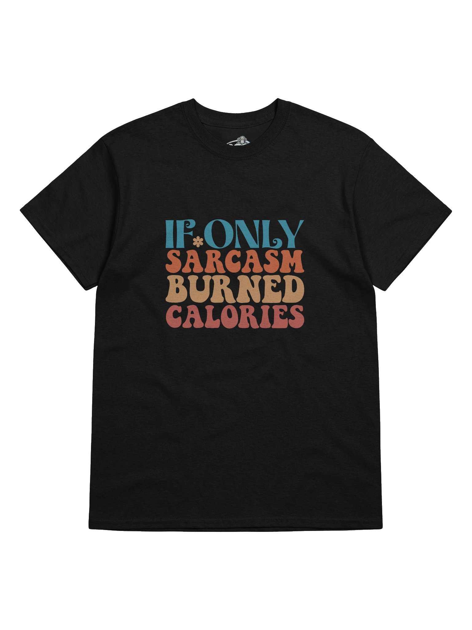 Burning Calories logo Gildan Tee product image (40)