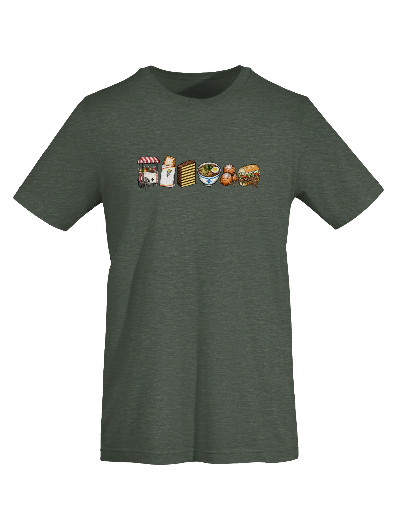 New Orleans Foods T-Shirt | Six Good Things product image (7)