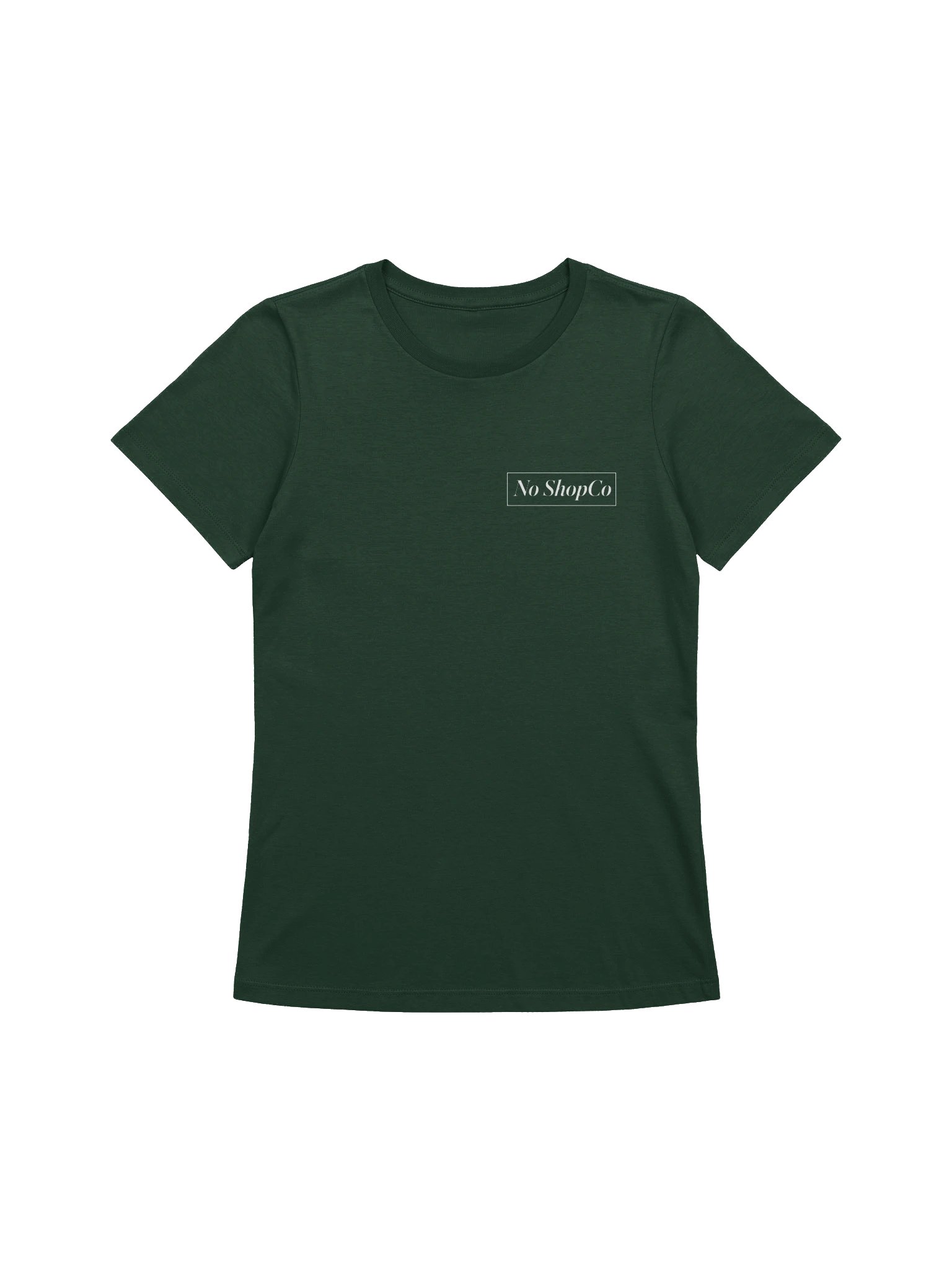 No ShopCo Women's Forest Green Tee product image (1)