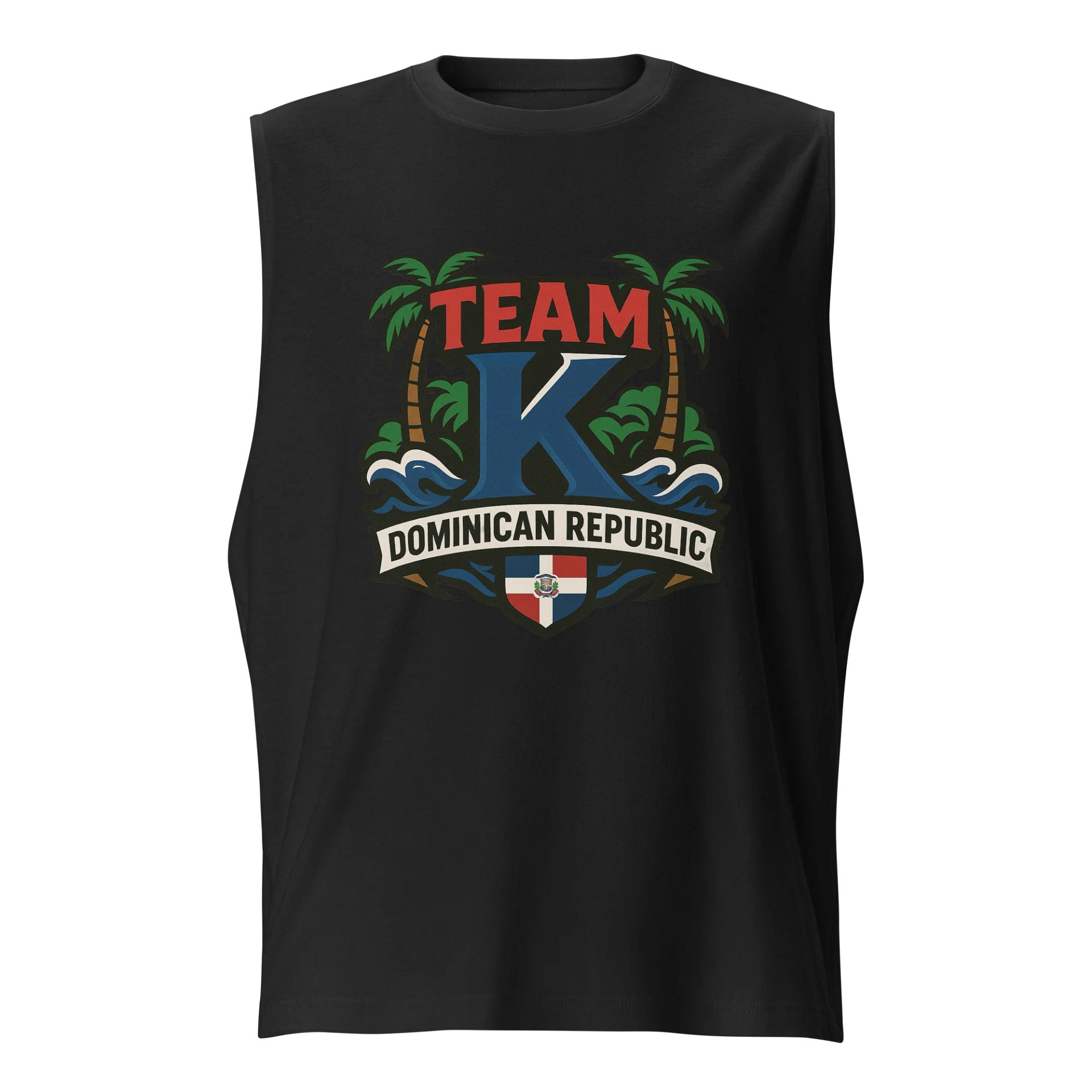 TEAM K Dominican Republic Muscle Shirt product image (1)