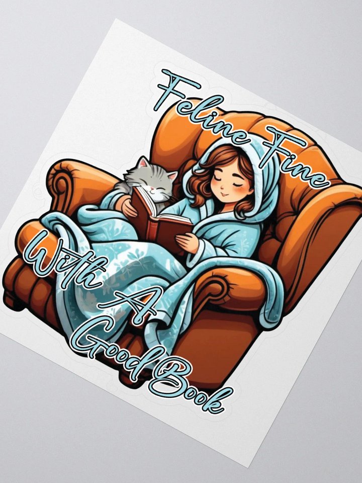 Feline Fine Kiss Cut Stickers product image (4)