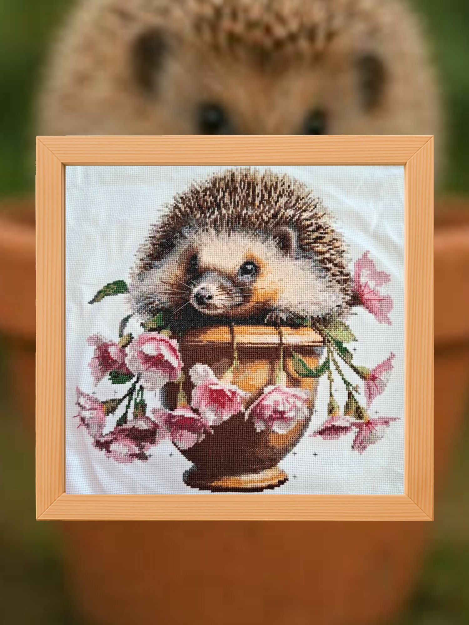 Prickles And Petals Cross Stitch Pattern product image (1)