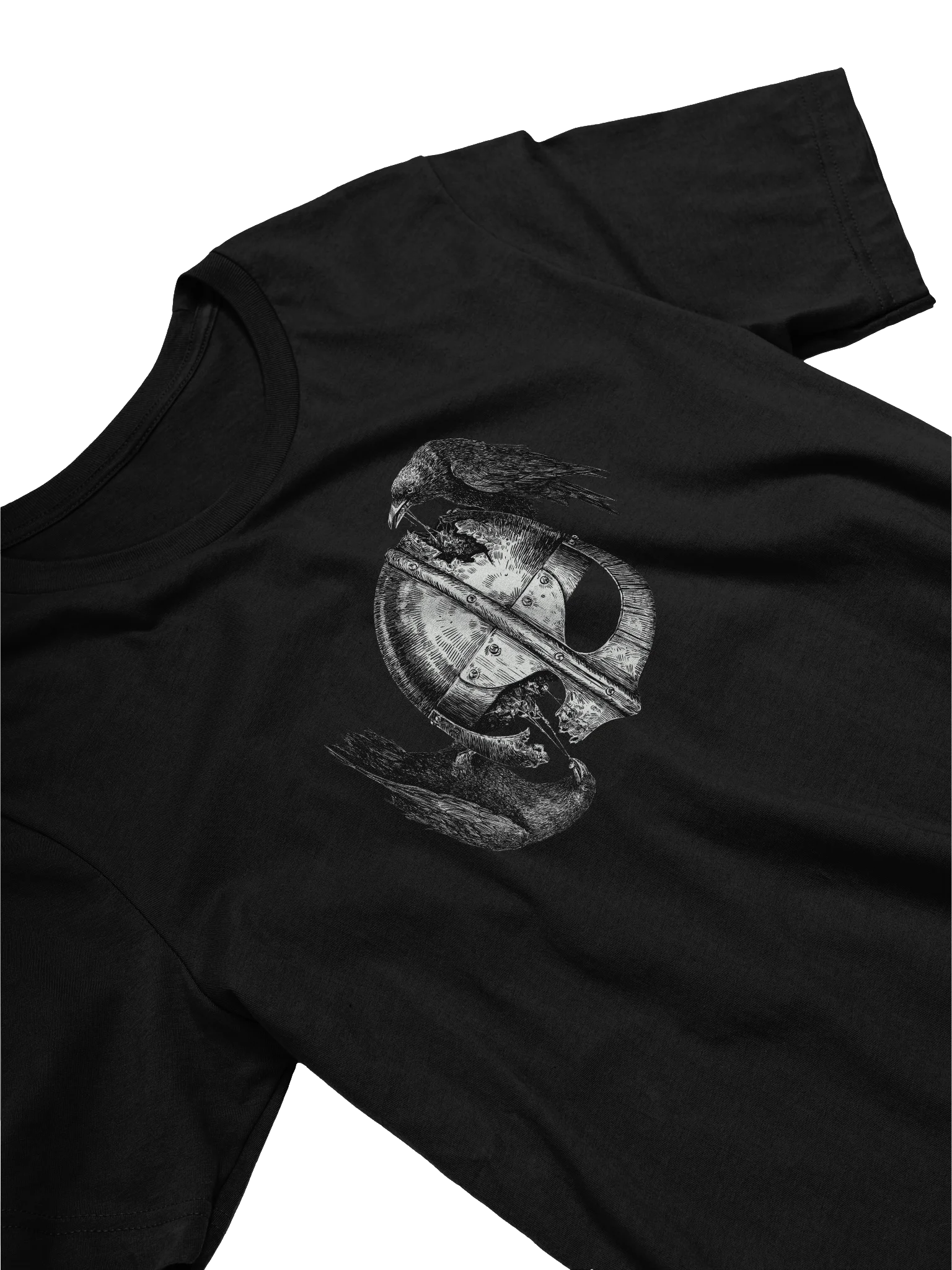 REXNOR Helmet & Crows T-Shirt product image (2)