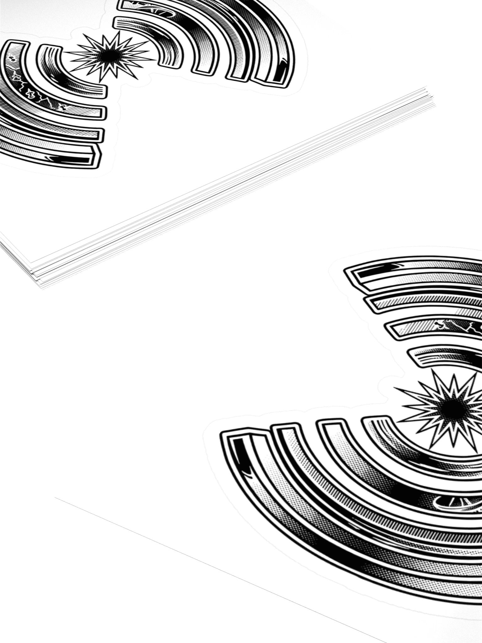 Two Arcs — Sticker product image (4)