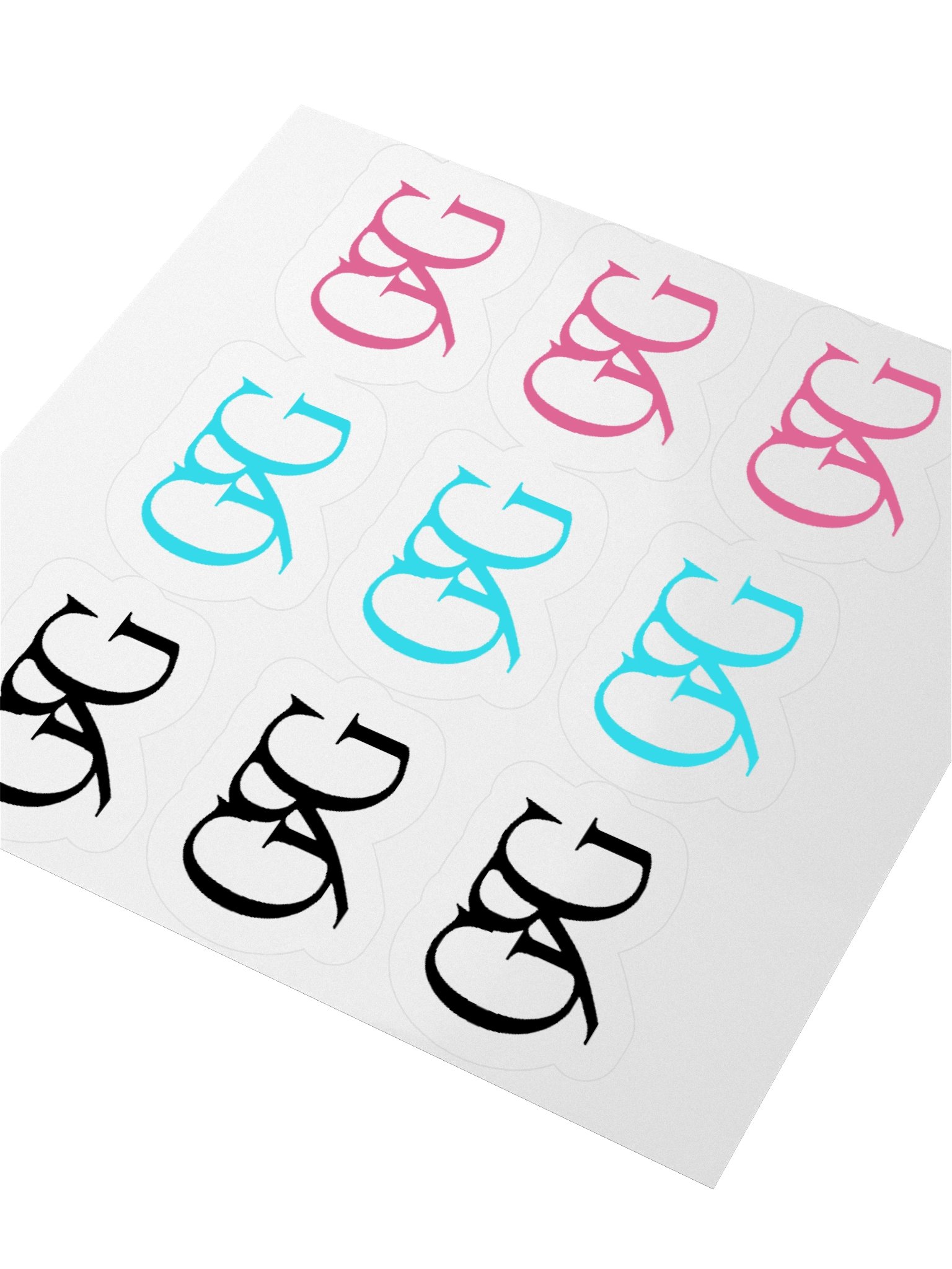 GRG Lettering Kiss Cut Stickers product image (9)
