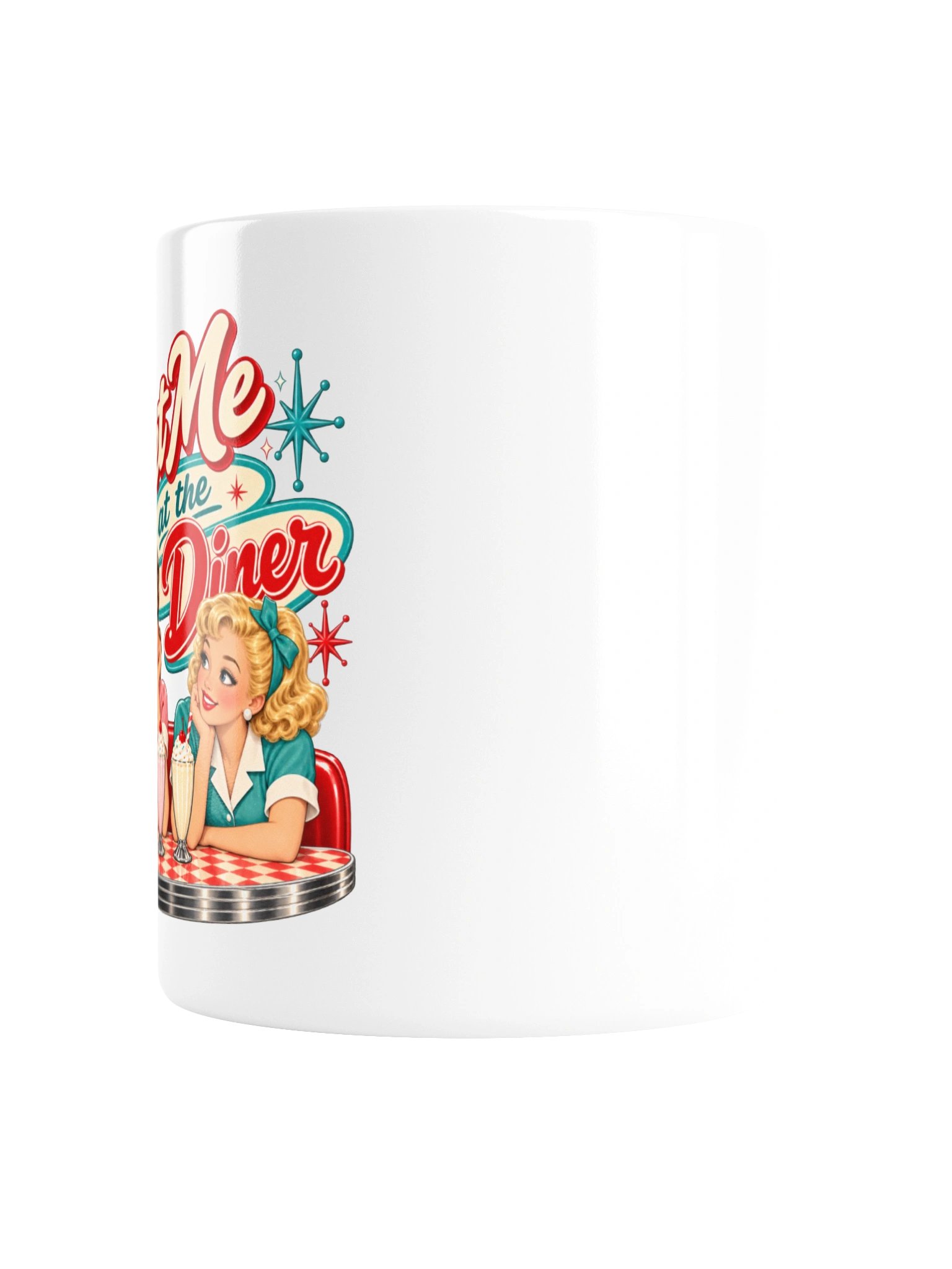 Meet Me at the Diner — Vintage Diner Mug product image (6)