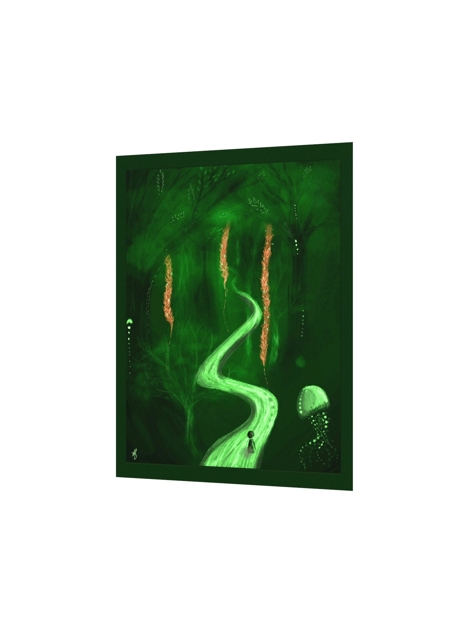 Deep Within: The Soul's Luminous Path – Fine Art Poster product image (2)