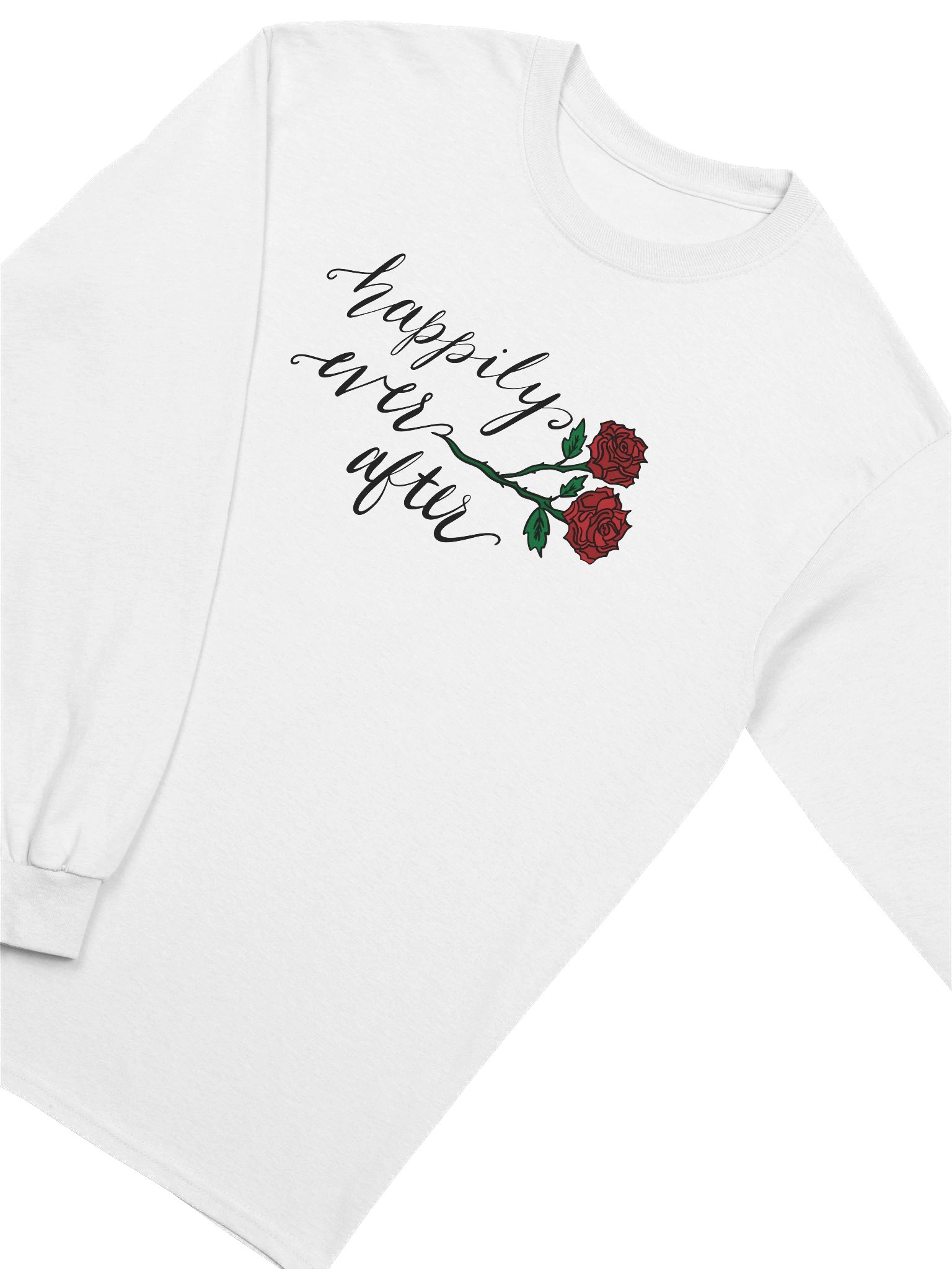 Happily Ever After Cotton Long Sleeve T-Shirt product image (3)