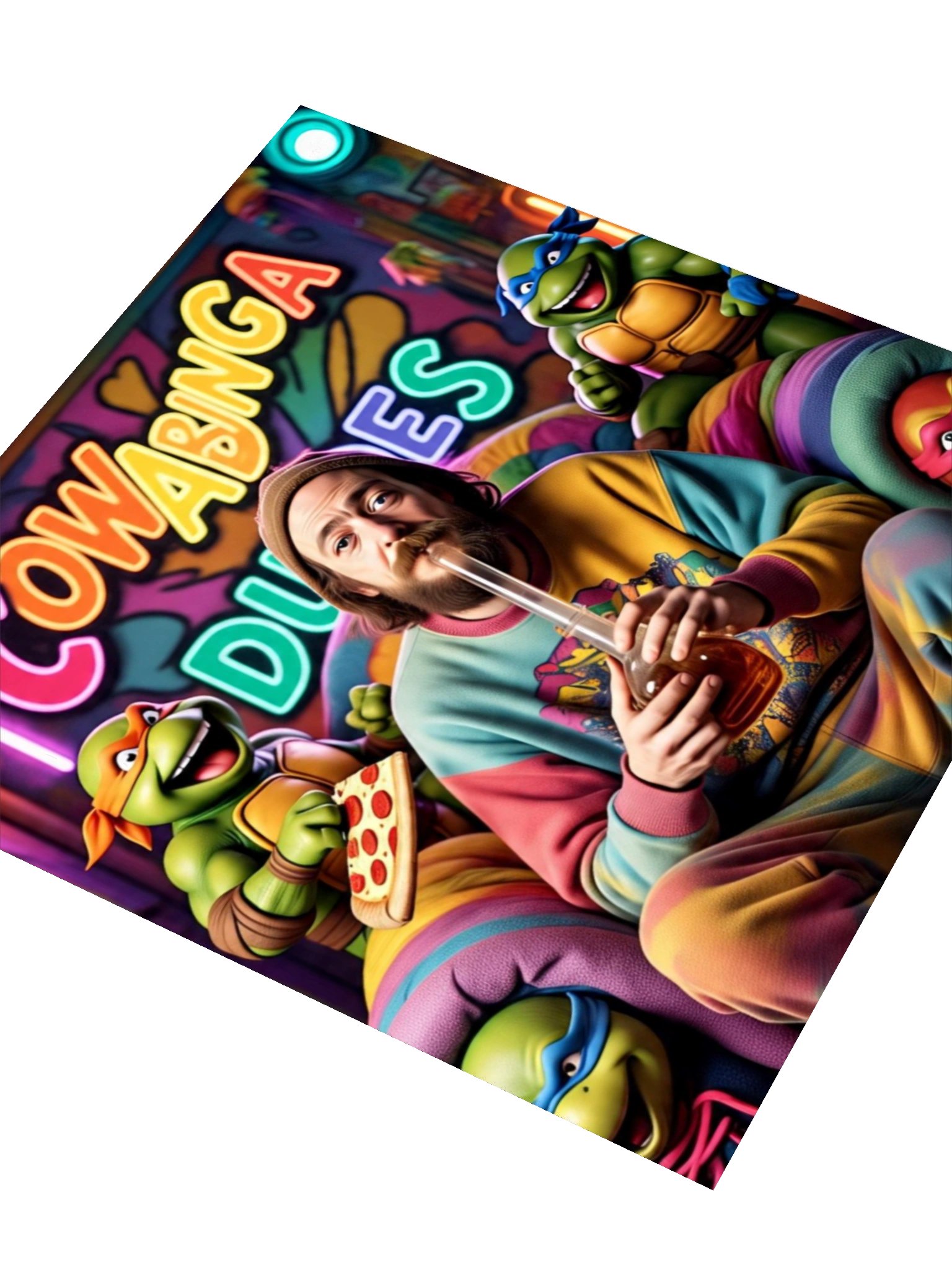 Cowabunga Kiss Cut Stickers product image (9)