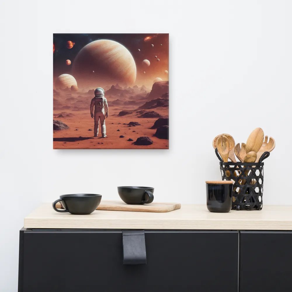 Astronaut On Alien Planet Wall Art product image (10)