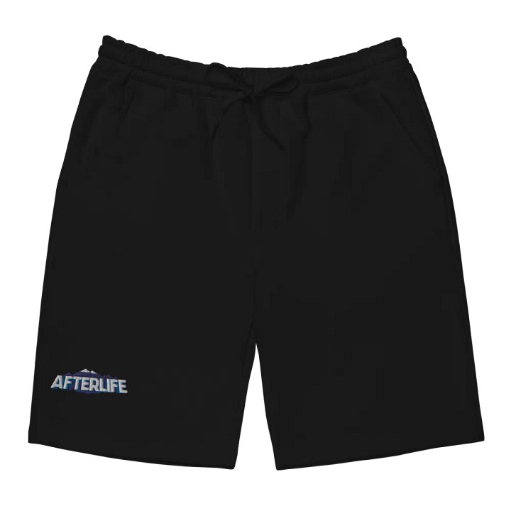 AfterLife Embroidered Fleece Shorts product image (1)