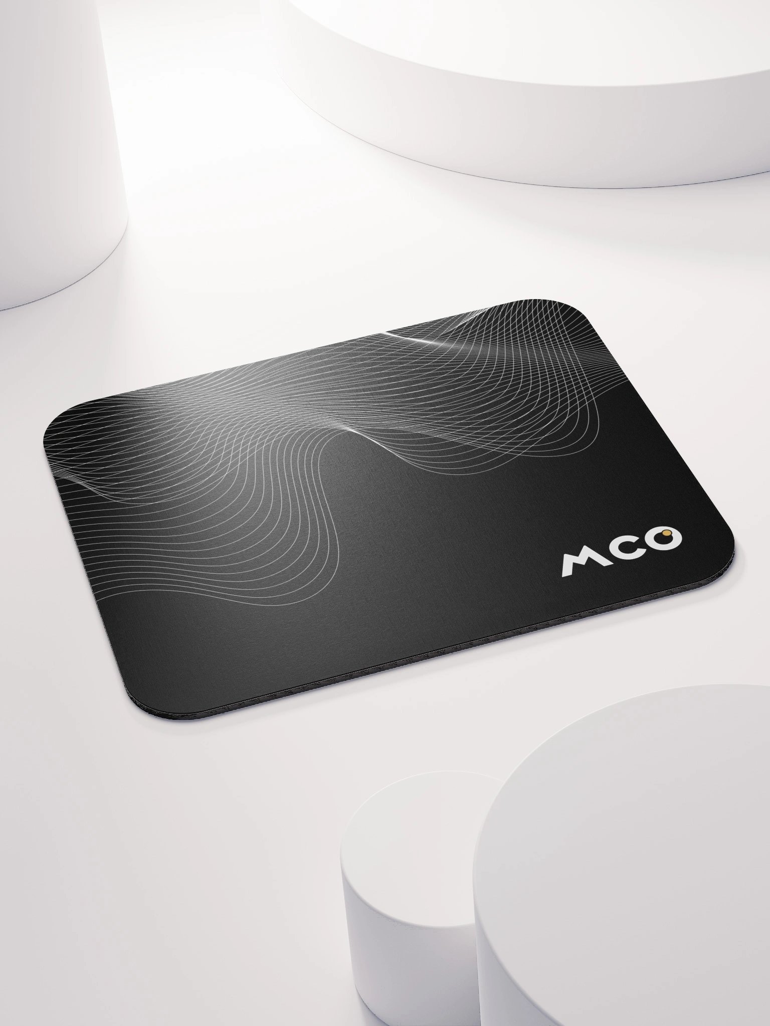 MCO Wave Minimal New Logo Mouse Pad Black product image (5)