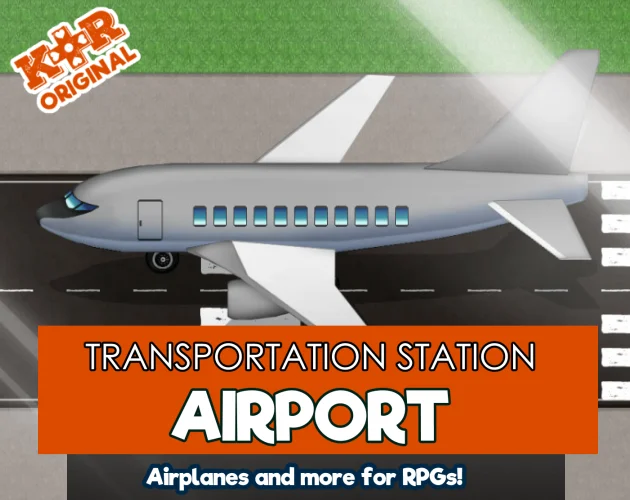 SAMPLE MAPS: Transportation Station - Airport product image (1)