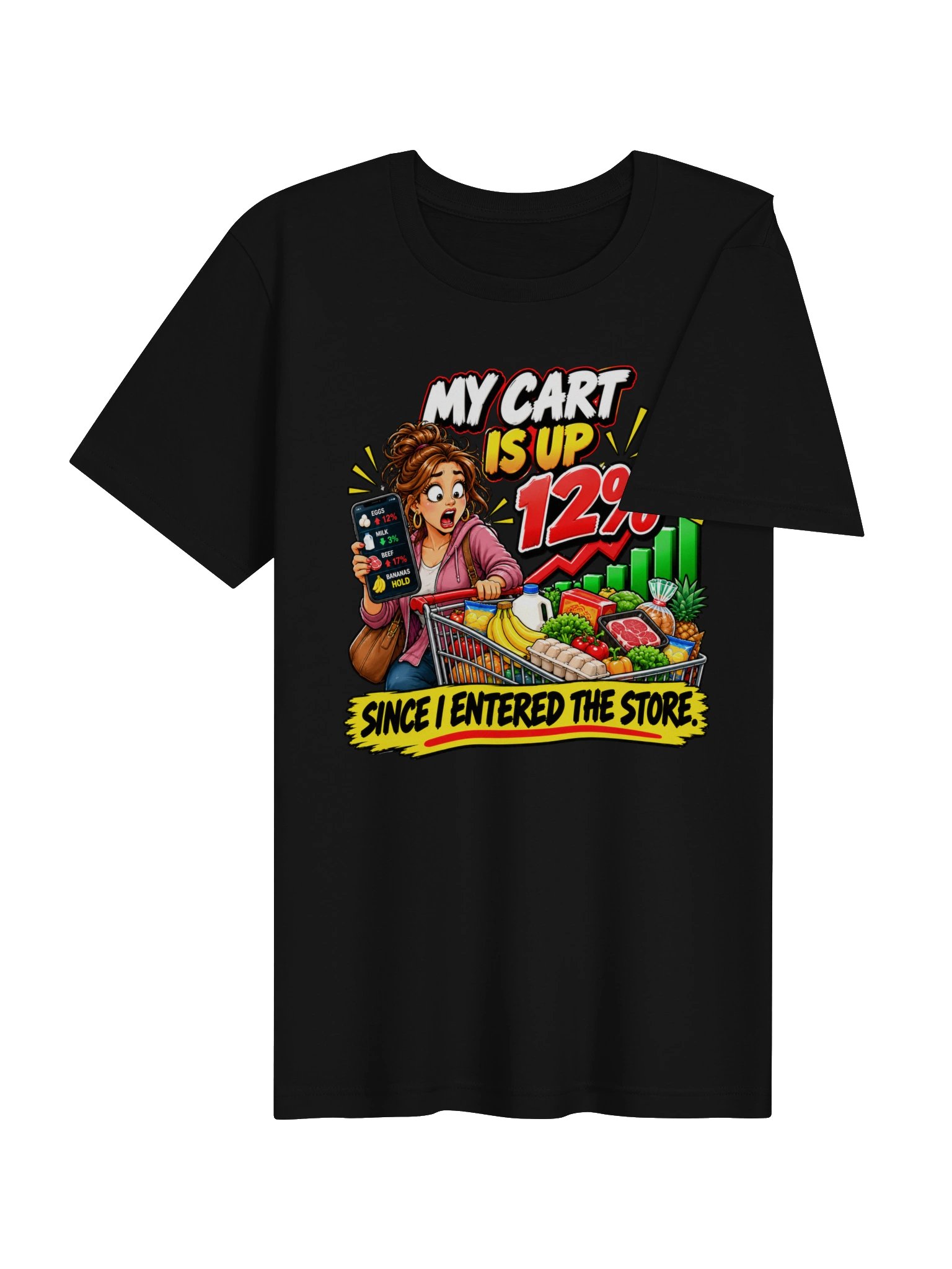 MY CART IS UP 12% SINCE I ENTERED THE STORE. product image (7)