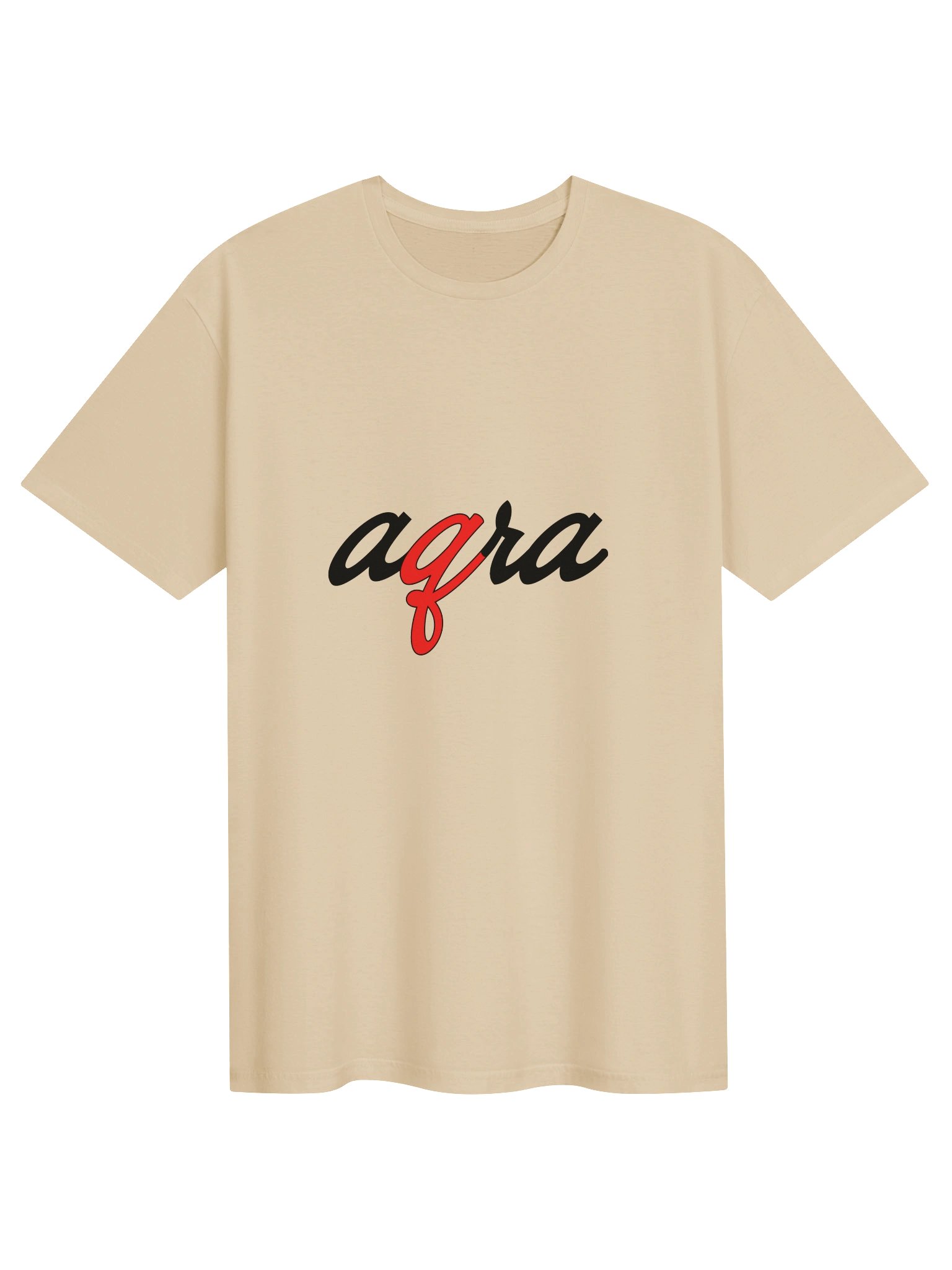 AQRA Minimal Red Script Tee product image (4)