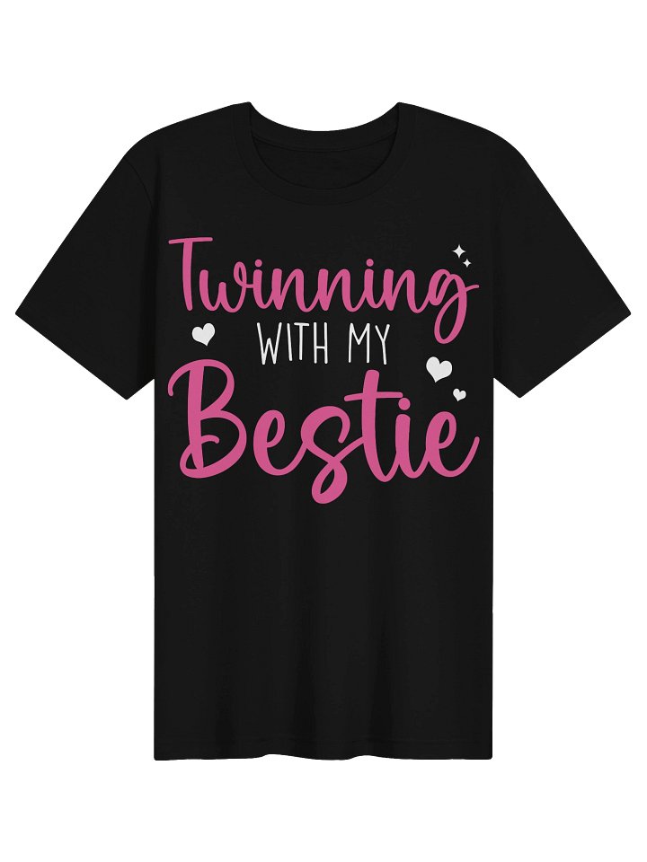Funny Twin Matching Twins Day Friend Twinning With My Bestie T-shirt product image (1)