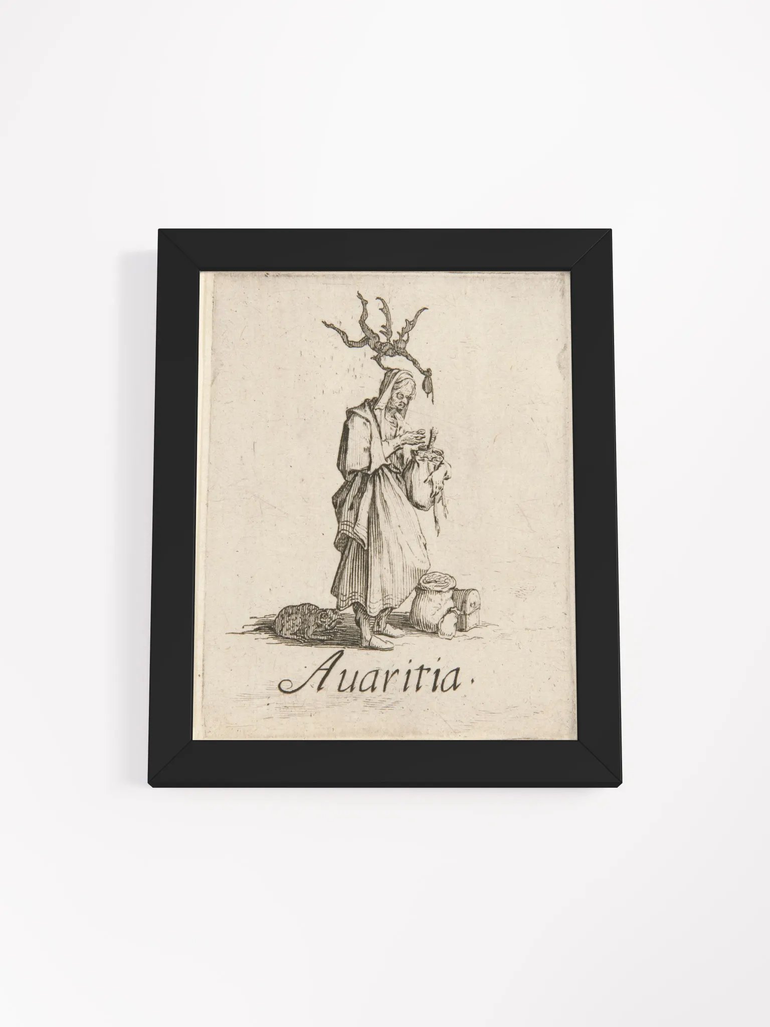 Deadly Sin: Greed ❖ Framed Print product image (2)