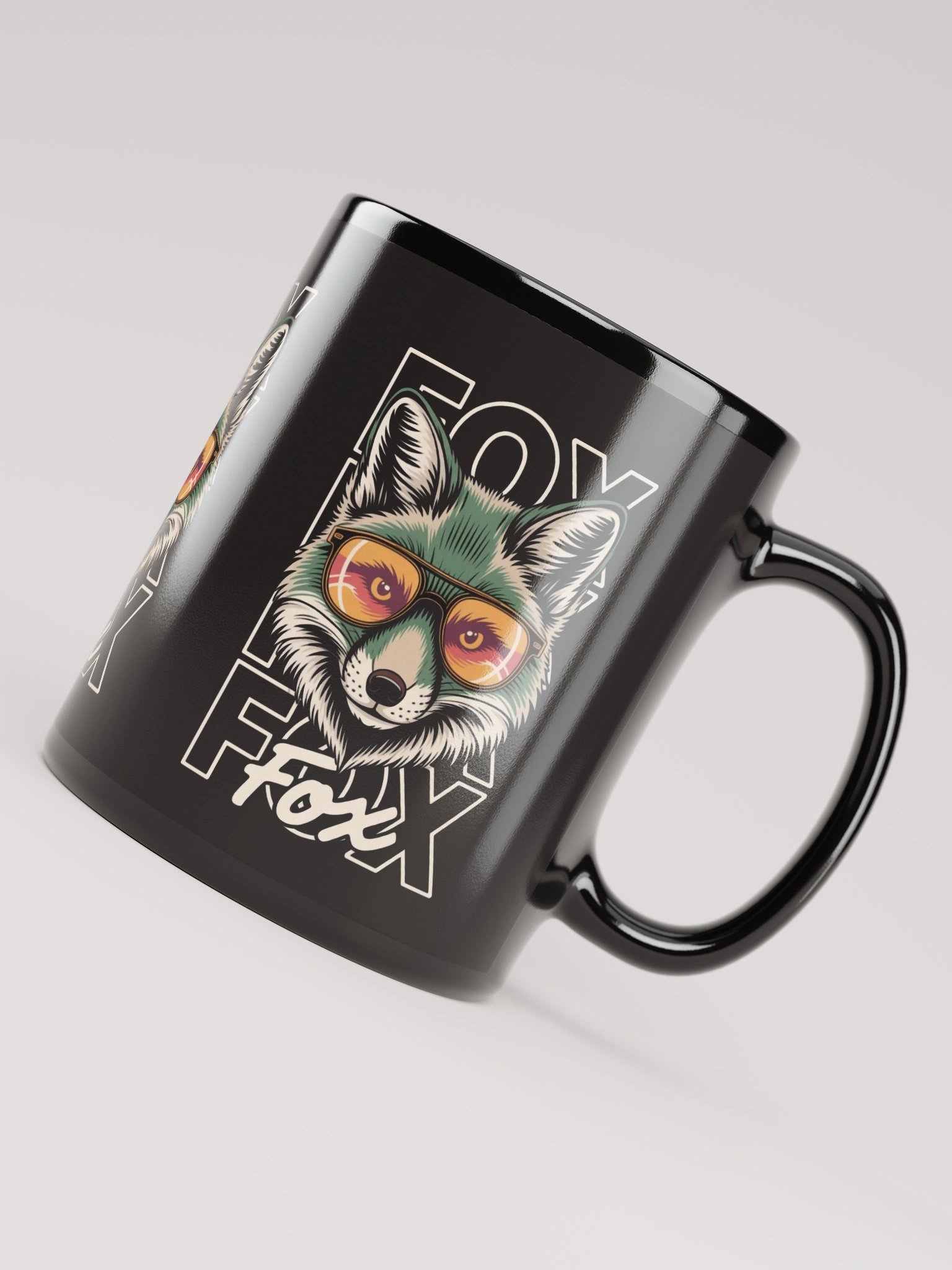 Slick Fox Shades Mug product image (8)