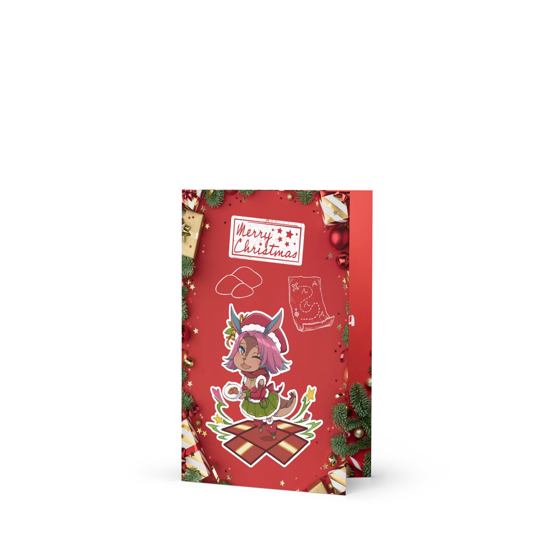 Open Present Skadi Christmas Card 2025 product image (1)