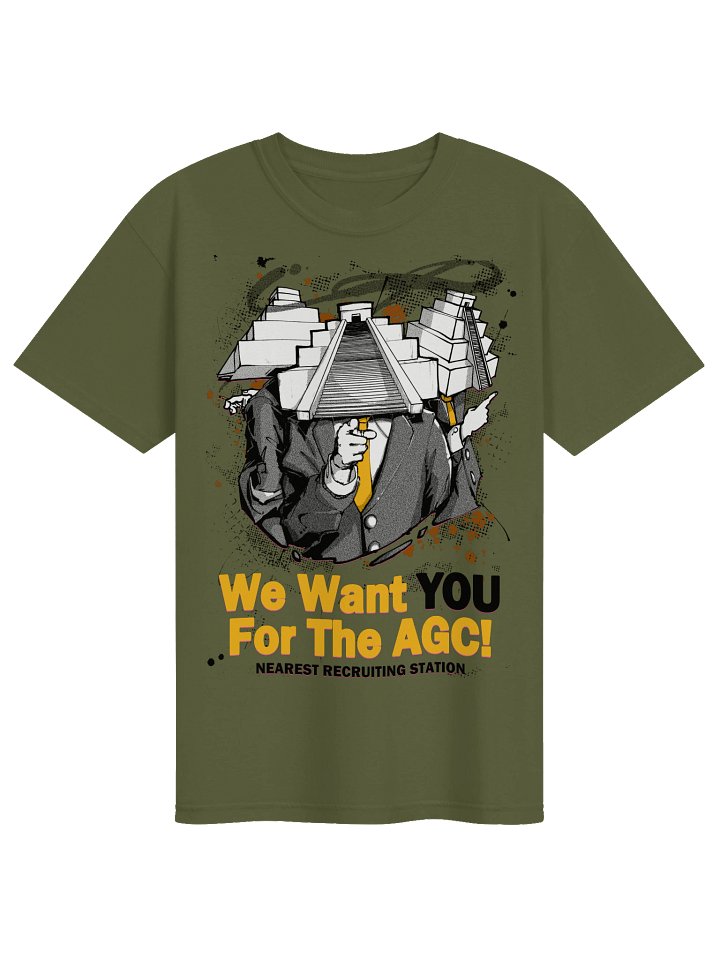 AGC RECRUIT TEE GREEN product image (1)