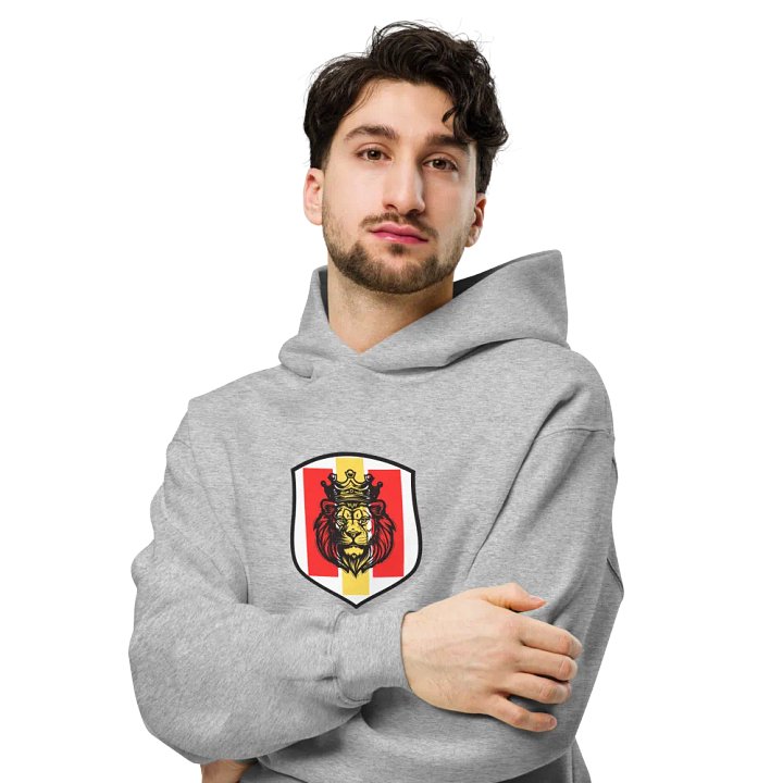 Sudadera con capucha gris - León Hispano product image (1)