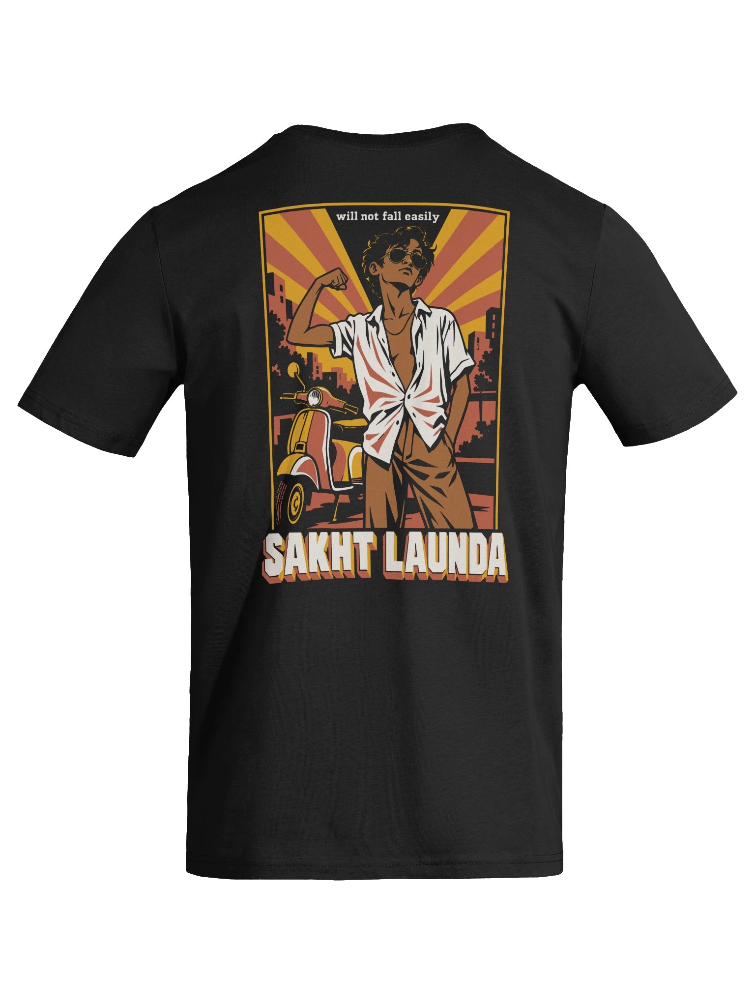 Sakht Launda (Organic Tee, Front and Back) product image (7)