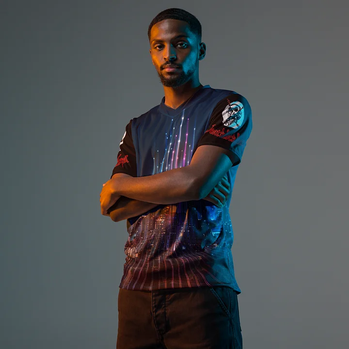 All-Over Print Recycled Unisex Sports Jersey product image (2)