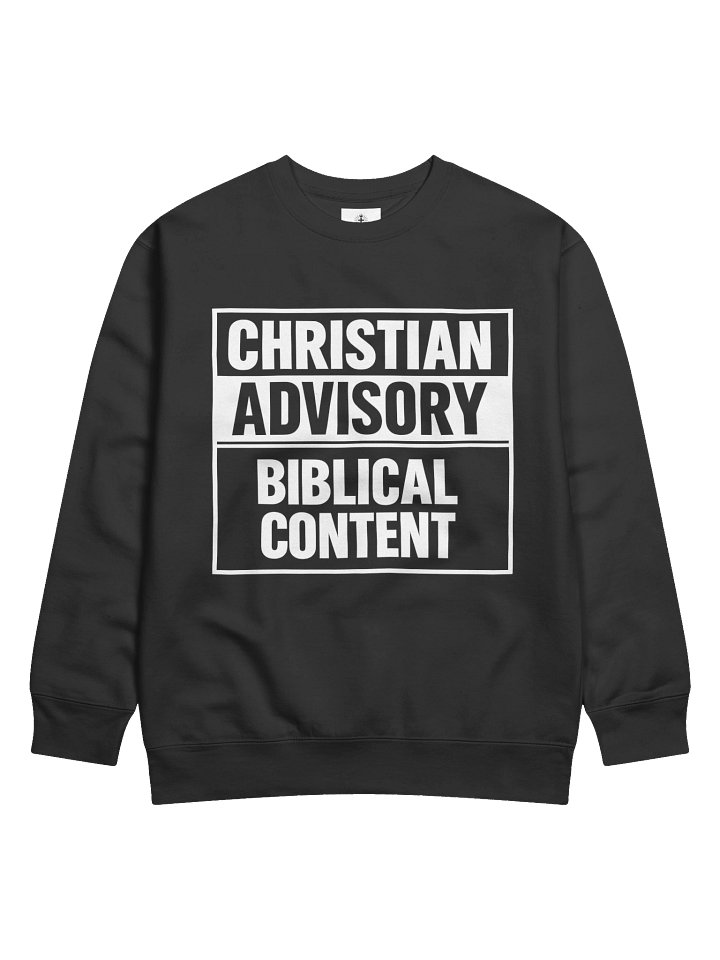 Christian Advisory sweatshirt product image (1)