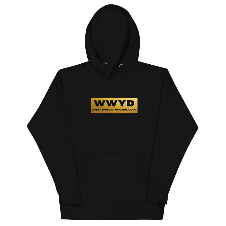 WWYD Gold writing Black Sweater product image (2)