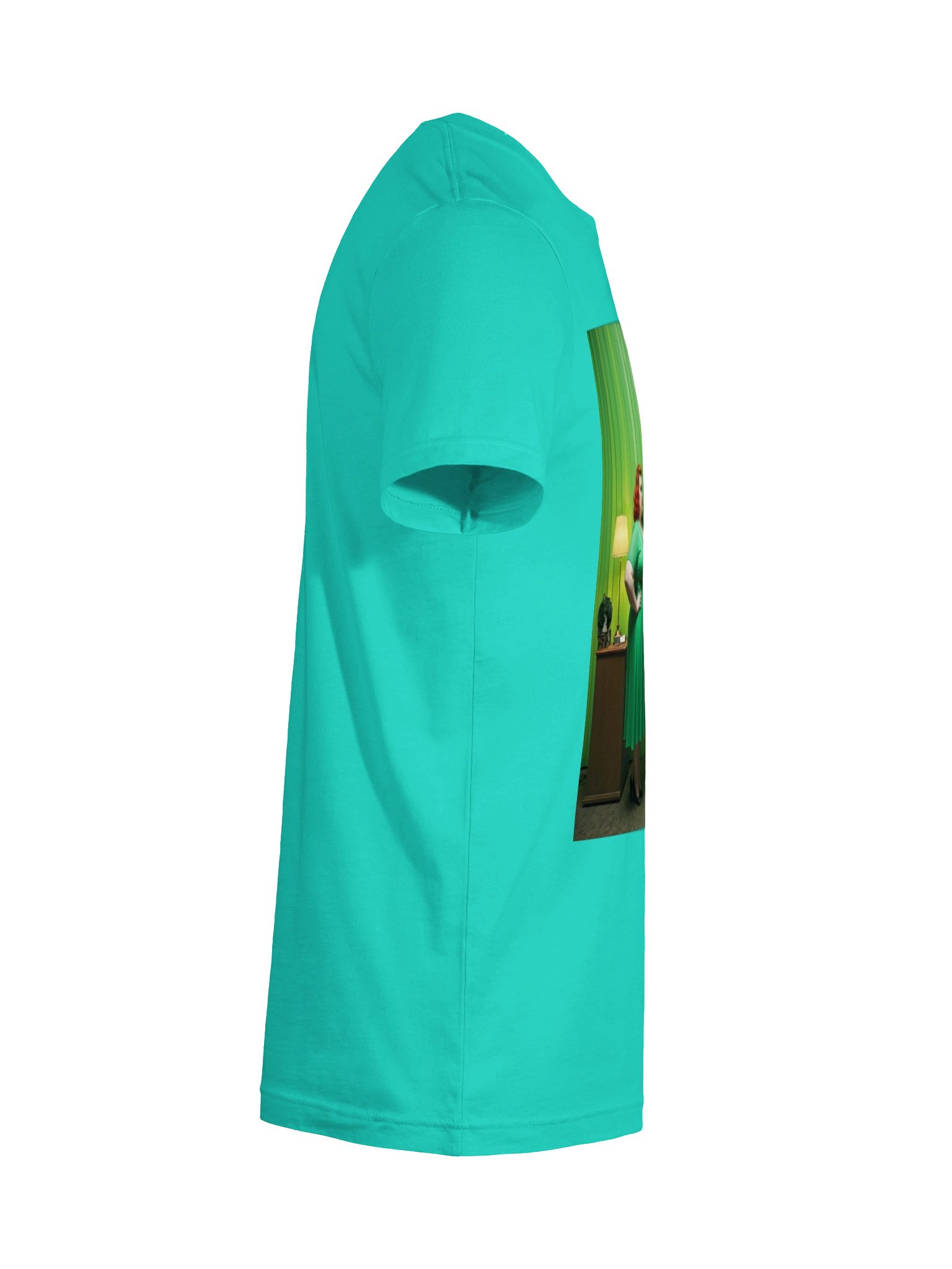 Green Puss | Bella+Canvas Unisex Supersoft T-Shirt product image (90)