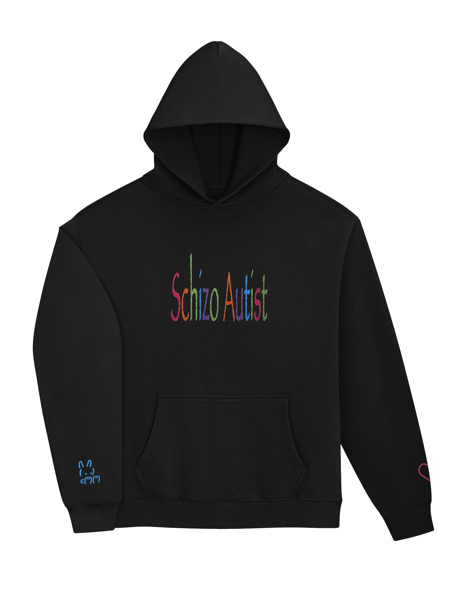 schizo autist hoodie product image (3)