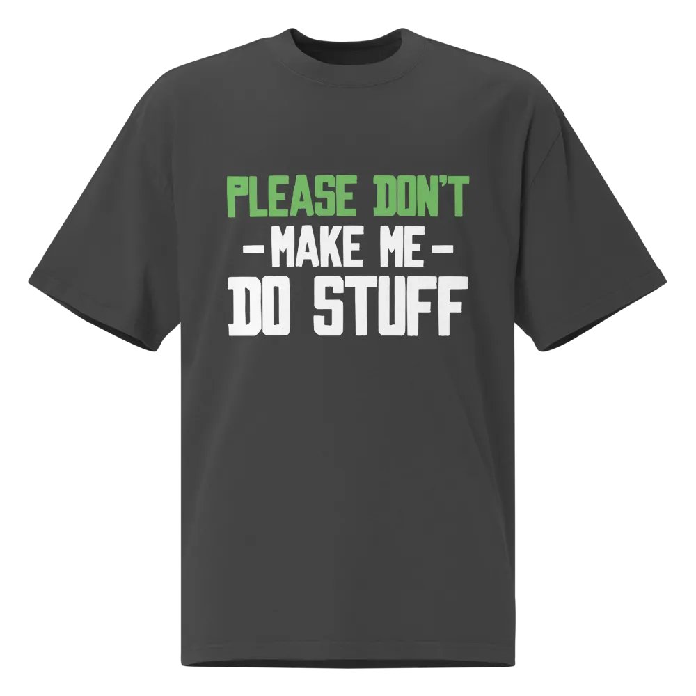 Please Don't Make me Do Stuff. product image (1)