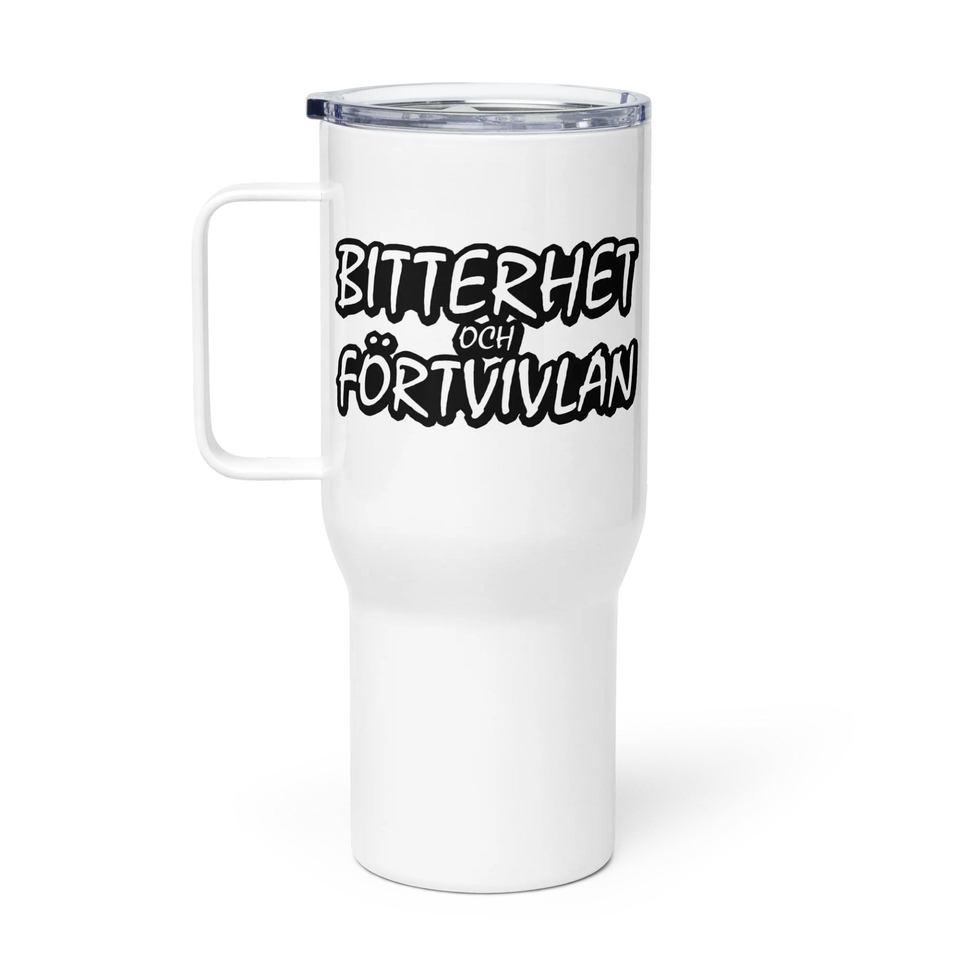 BITTERHET & FÖRTVIVLAN - TRAVEL MUG product image (1)