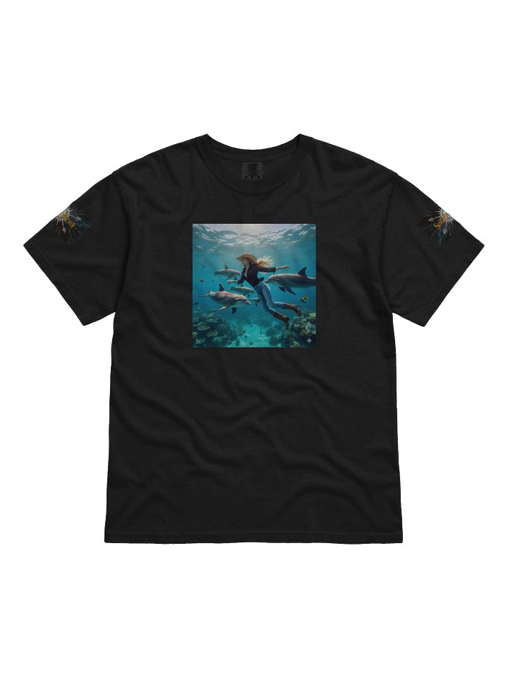 Dolphin Dive Cowboy Tee product image (1)