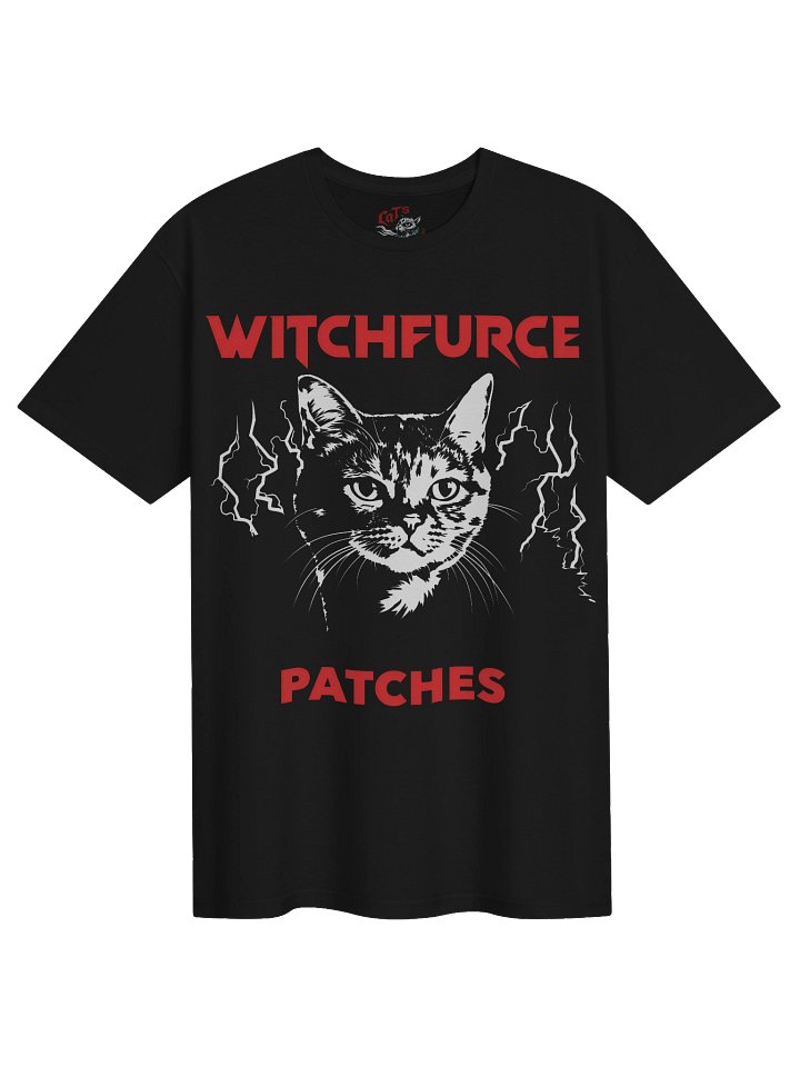 Cats and Metal — Witchfurce Patches T-Shirt product image (1)