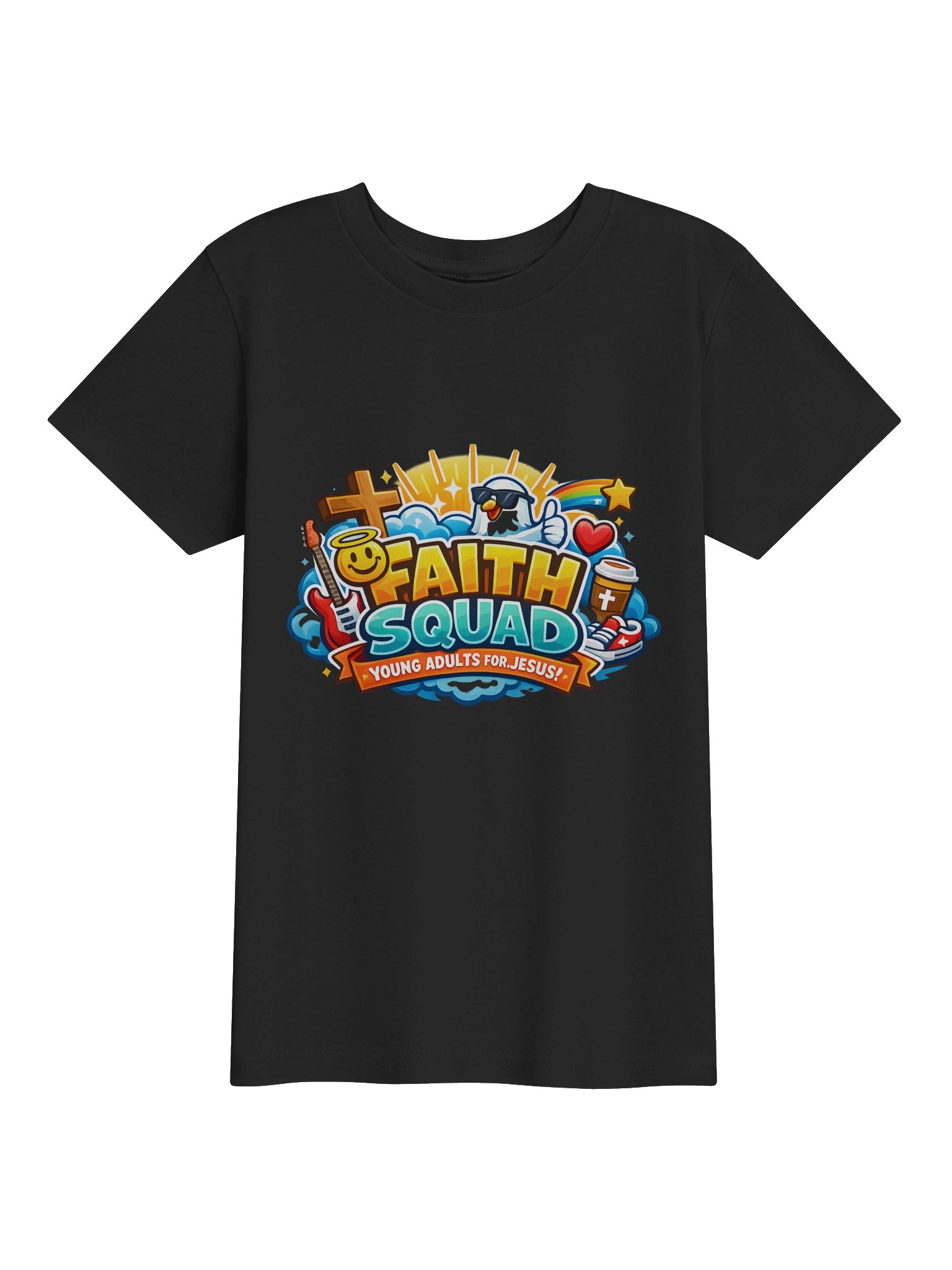 Faith Squad Youth Tee — Young Adults for Jesus! product image (5)