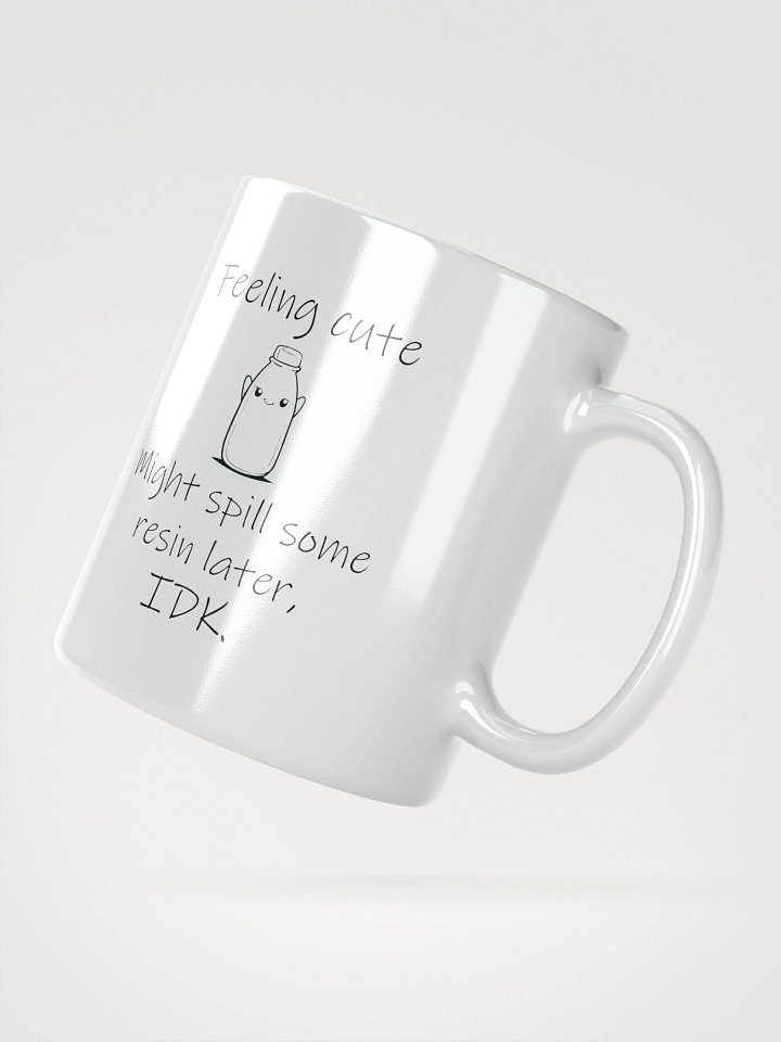 Feeling Cute - White Ceramic Mug product image (4)
