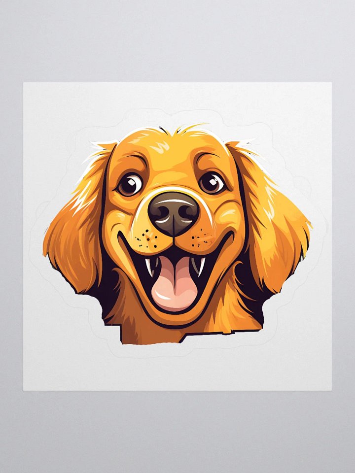 Golden Paws Kiss Cut Stickers product image (3)