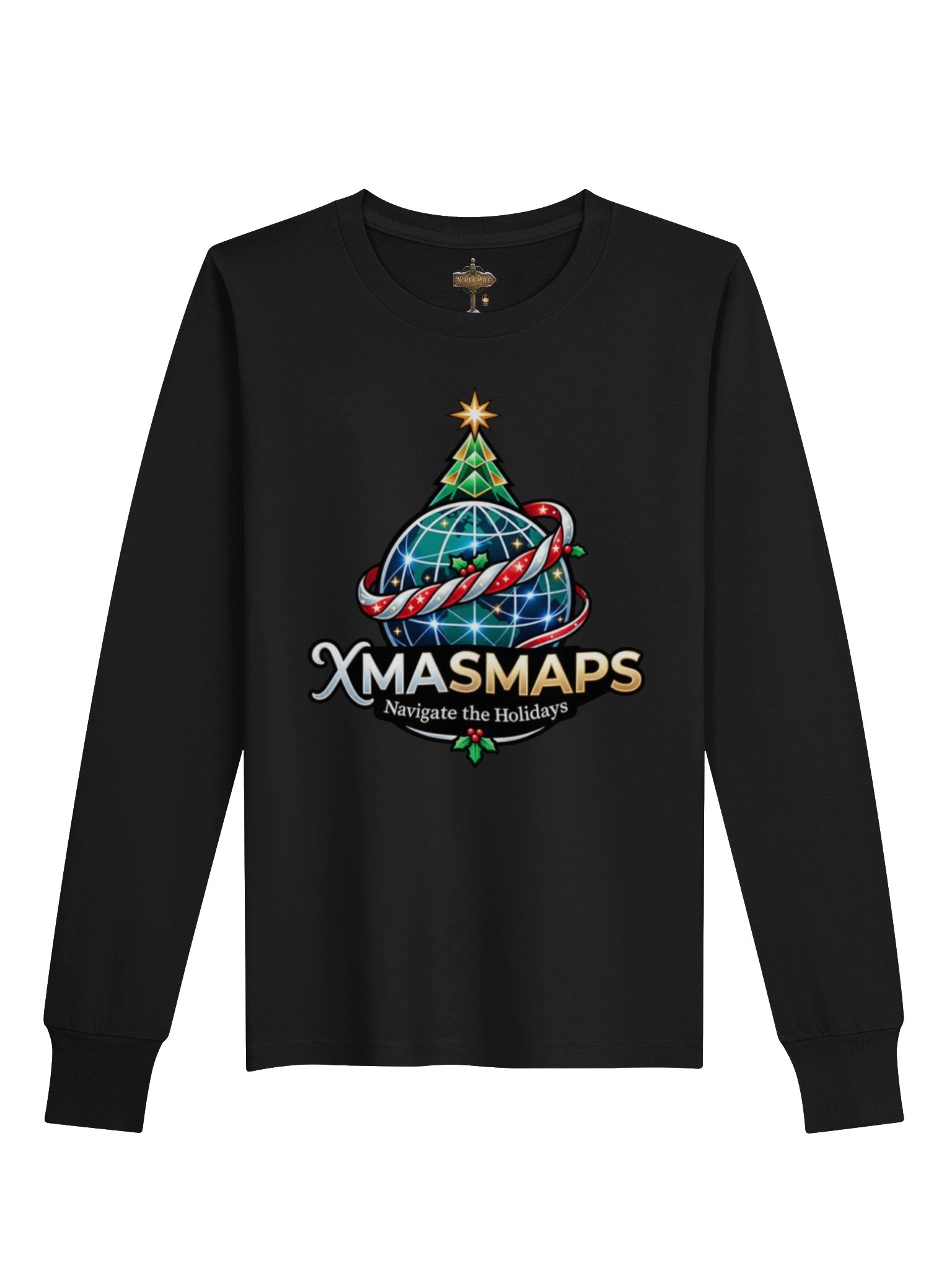 XmasMaps Frosty Night Long-Sleeve product image (2)
