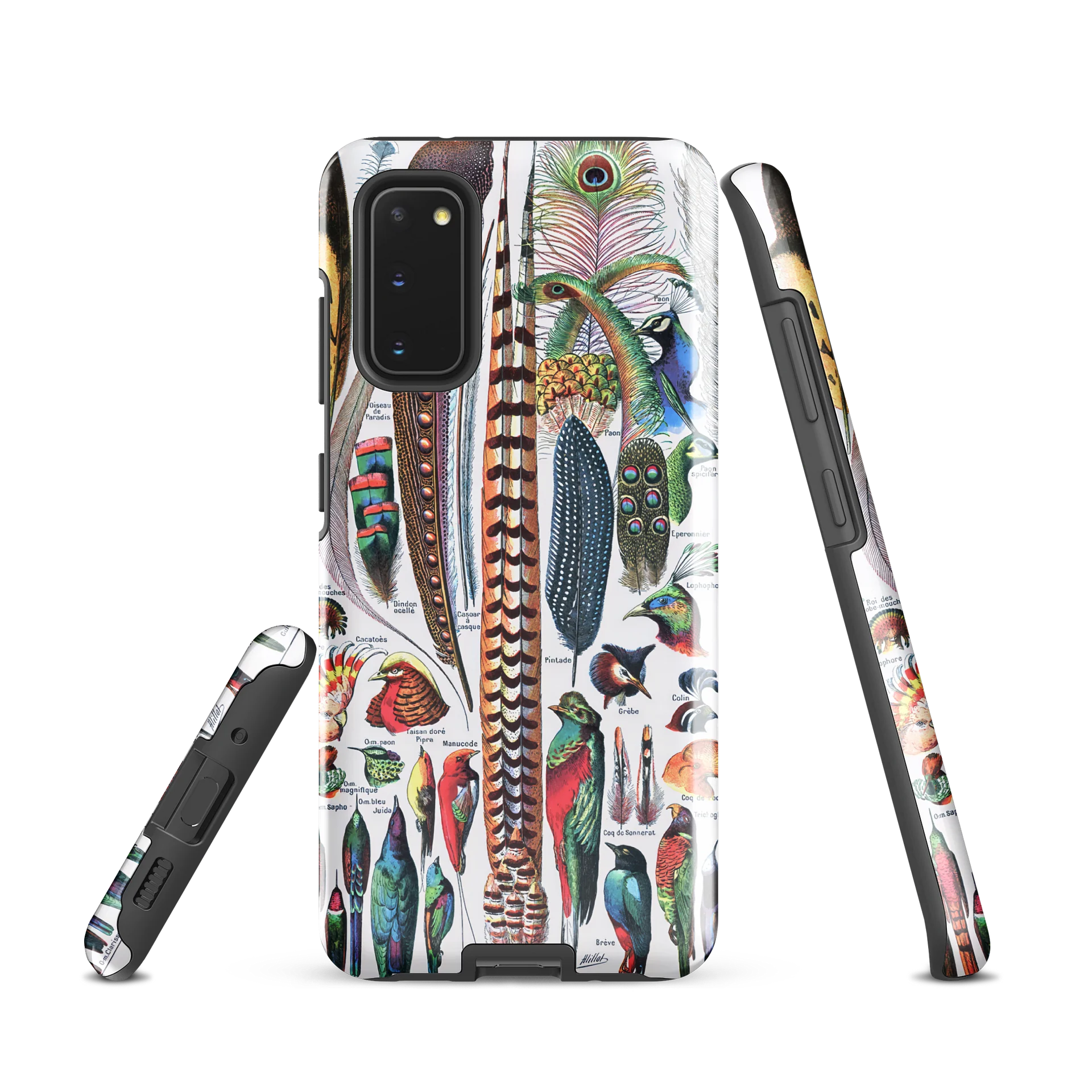 Feathers of Diversity Samsung® Tough Case - Plumes by Adolphe Millot product image (4)