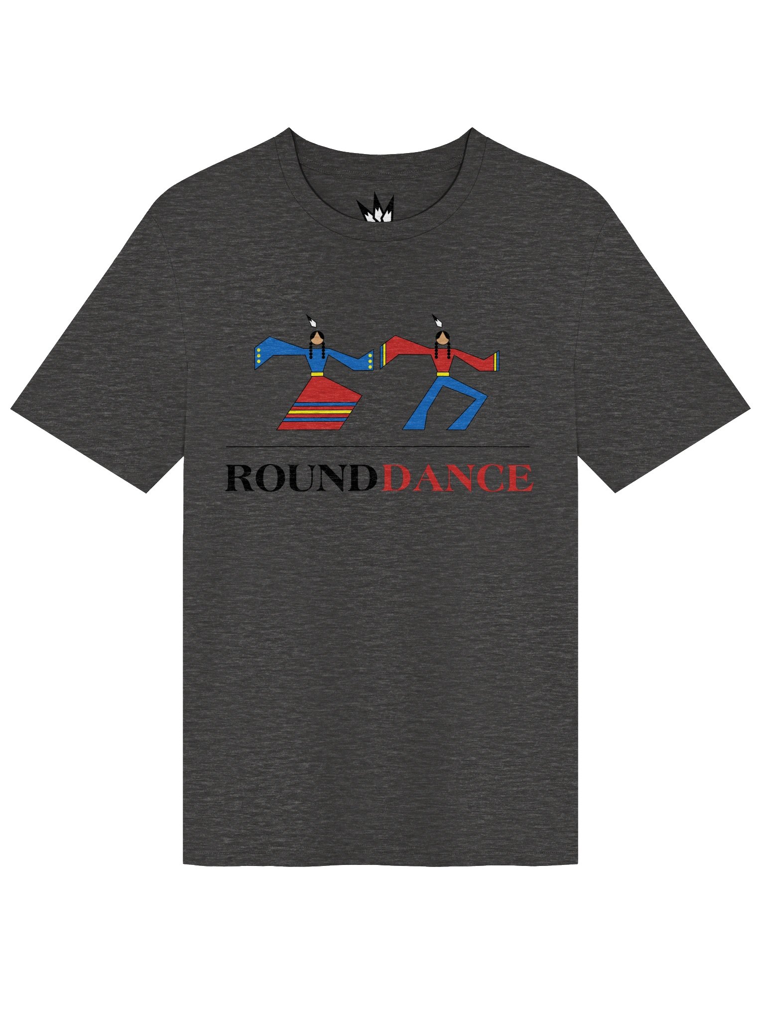 Round Dance Organic Fitted Tee product image (1)